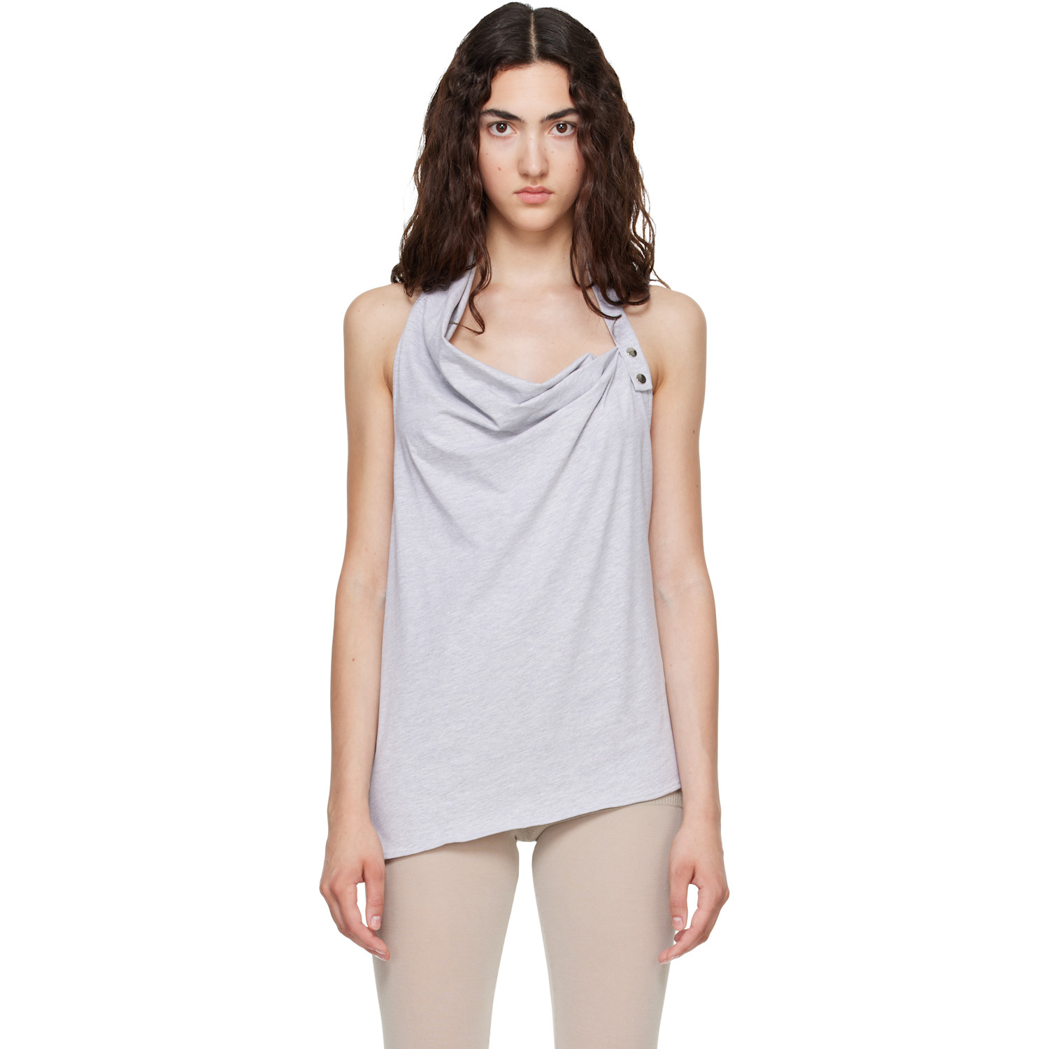 Belle Anna Gray Miray Top In Grey