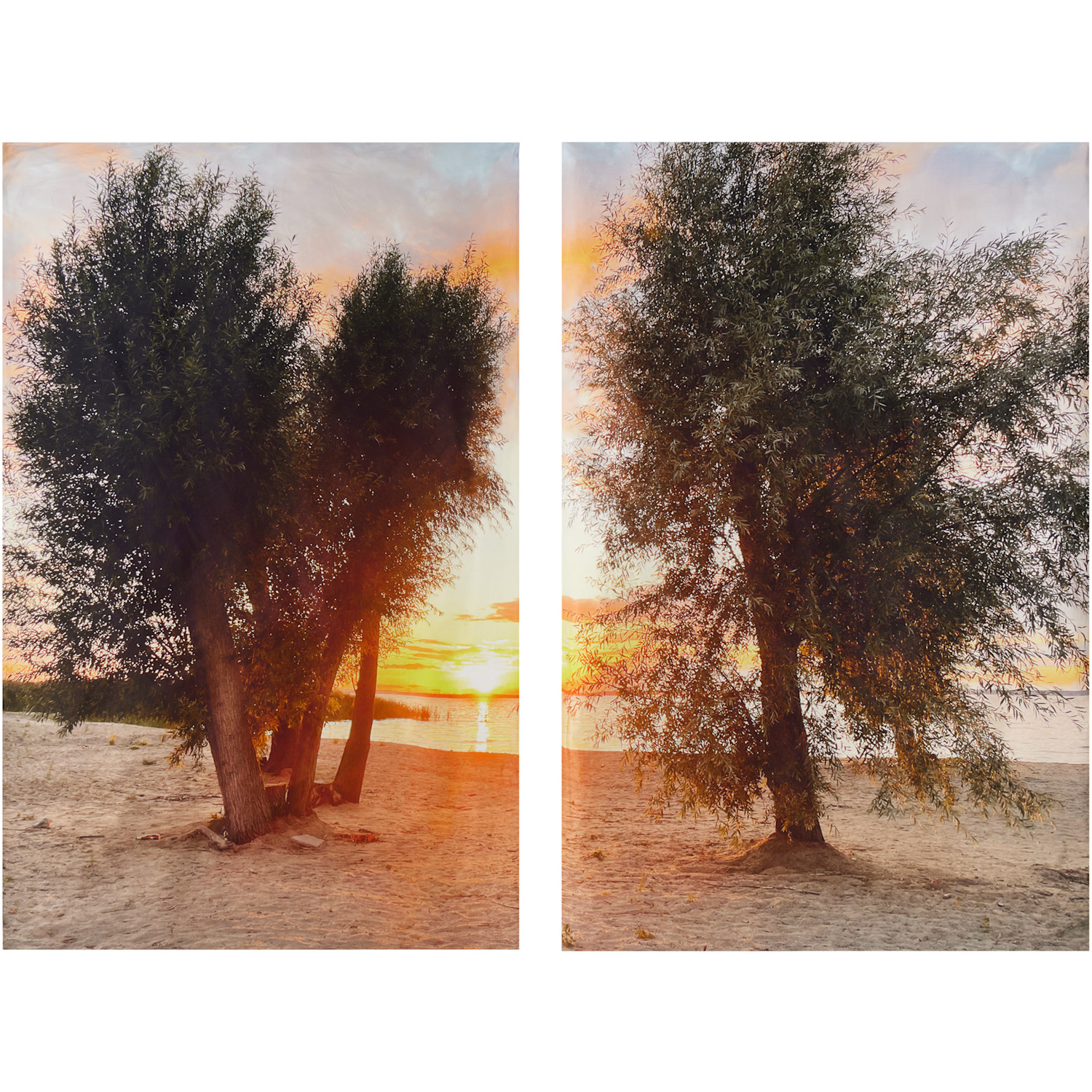  Bless Multicolor Nº71 Baltic Sea Sunset Bedding Set 