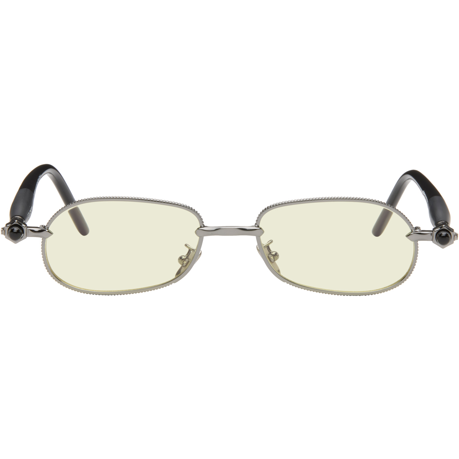 Kuboraum Gunmetal & Black P78 Sunglasses