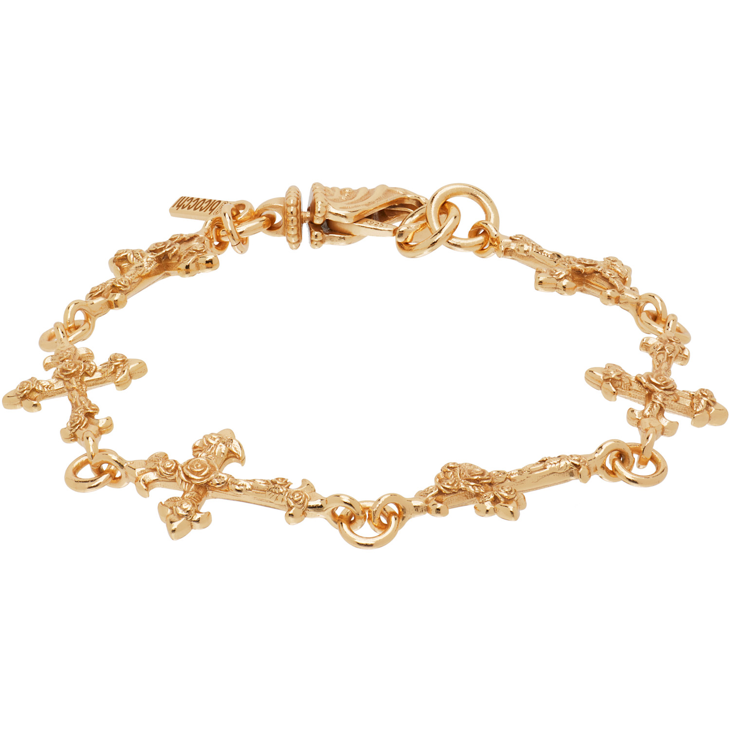 Emanuele Bicocchi Rose Multi-Cross Bracelet