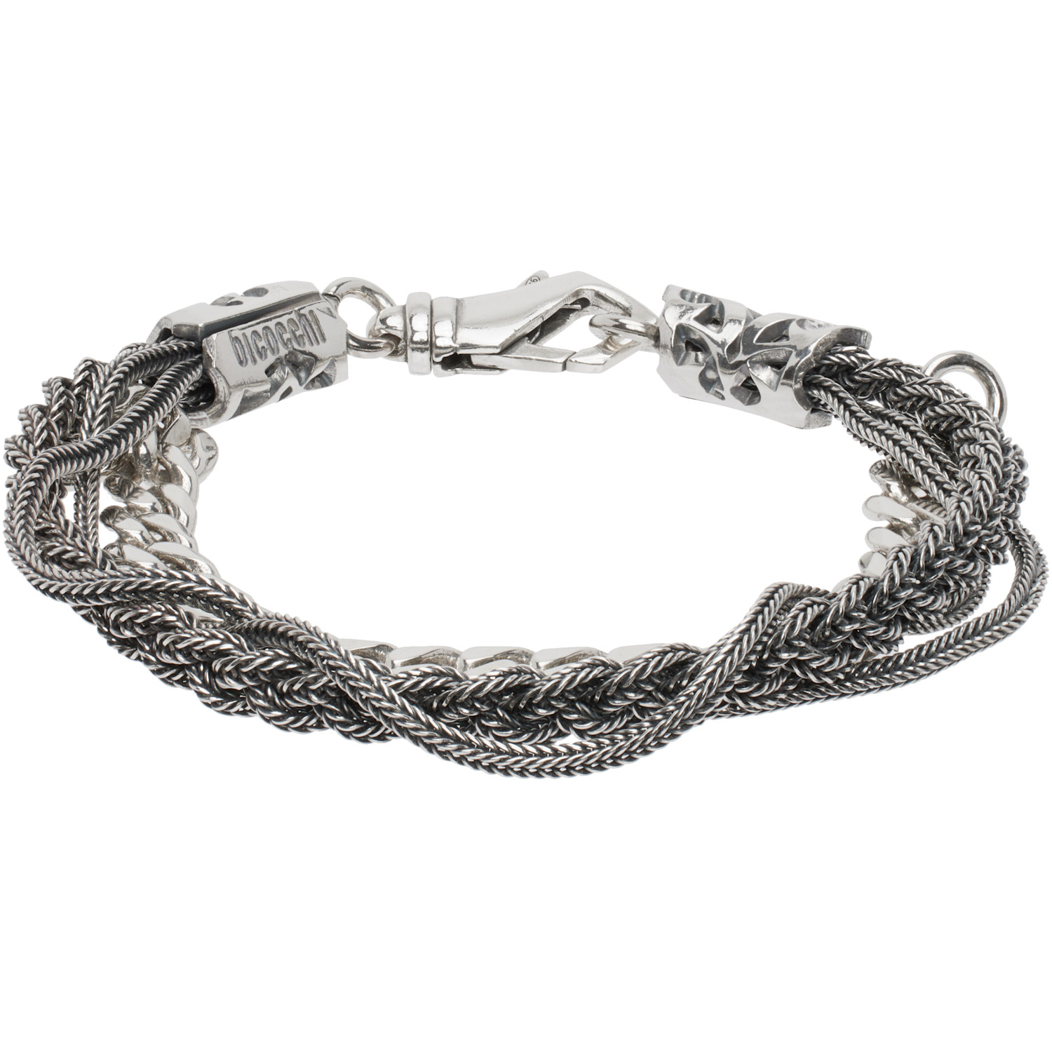 Emanuele Bicocchi Chain & Braided Bracelet