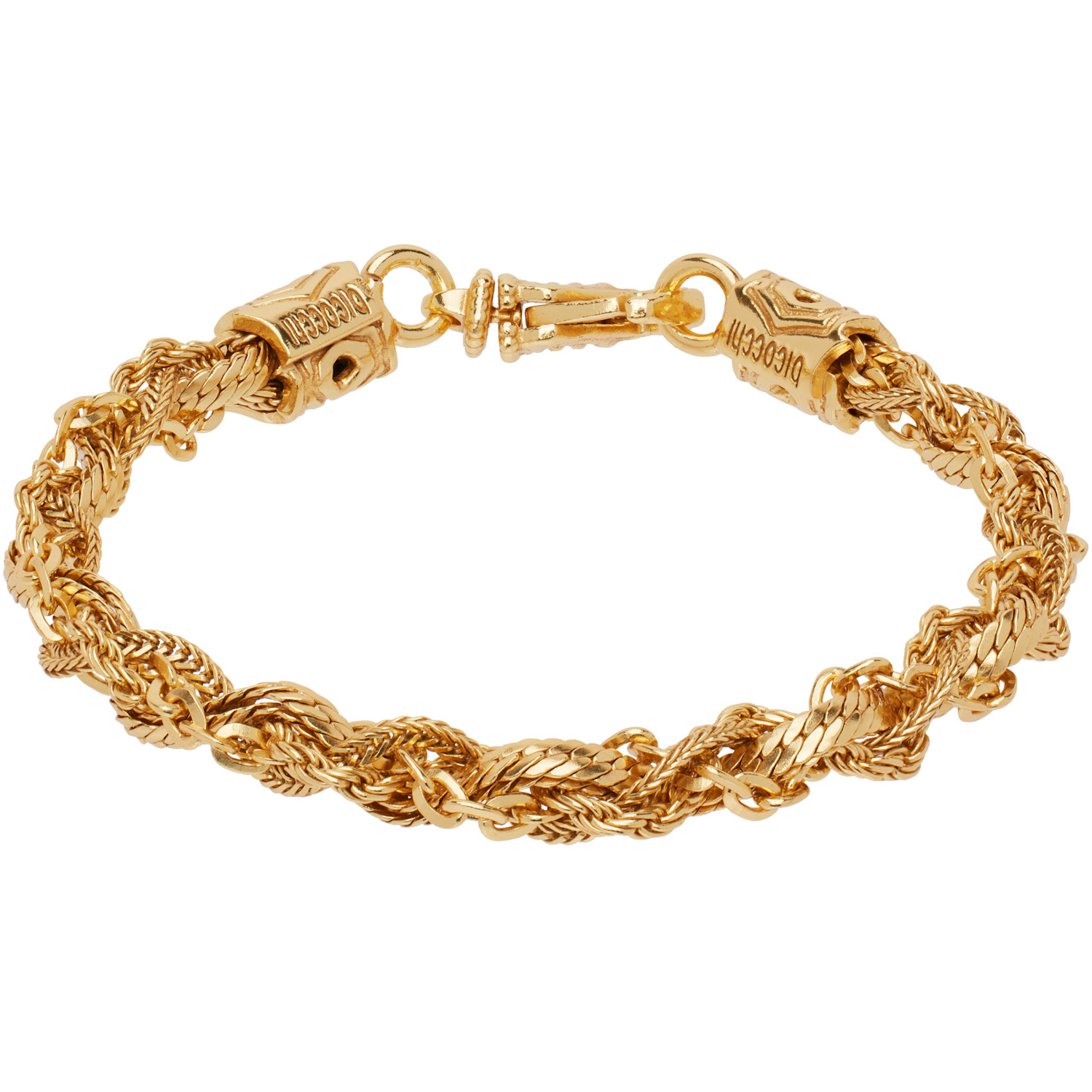 Emanuele Bicocchi Small Round Braid Bracelet