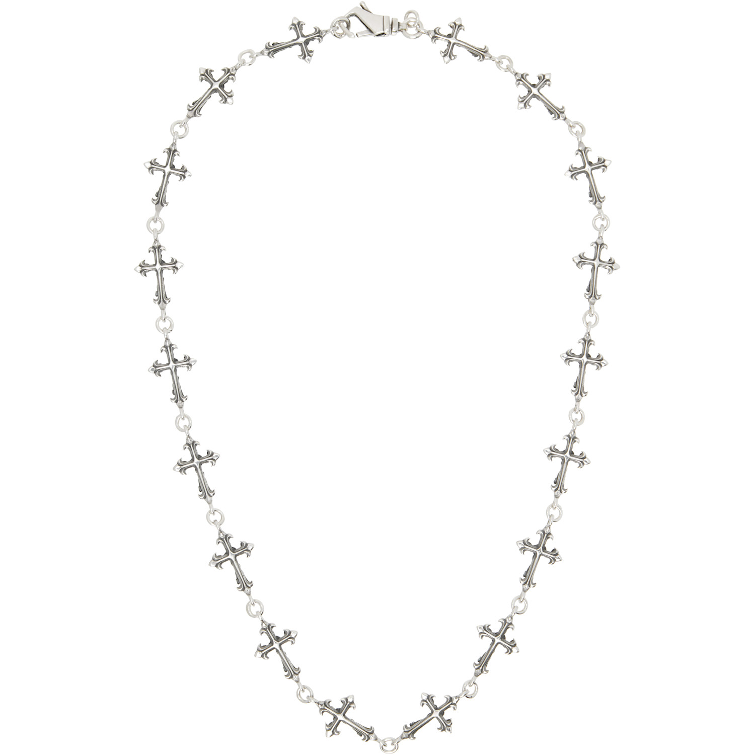 Emanuele Bicocchi Rose Multi-Cross Necklace
