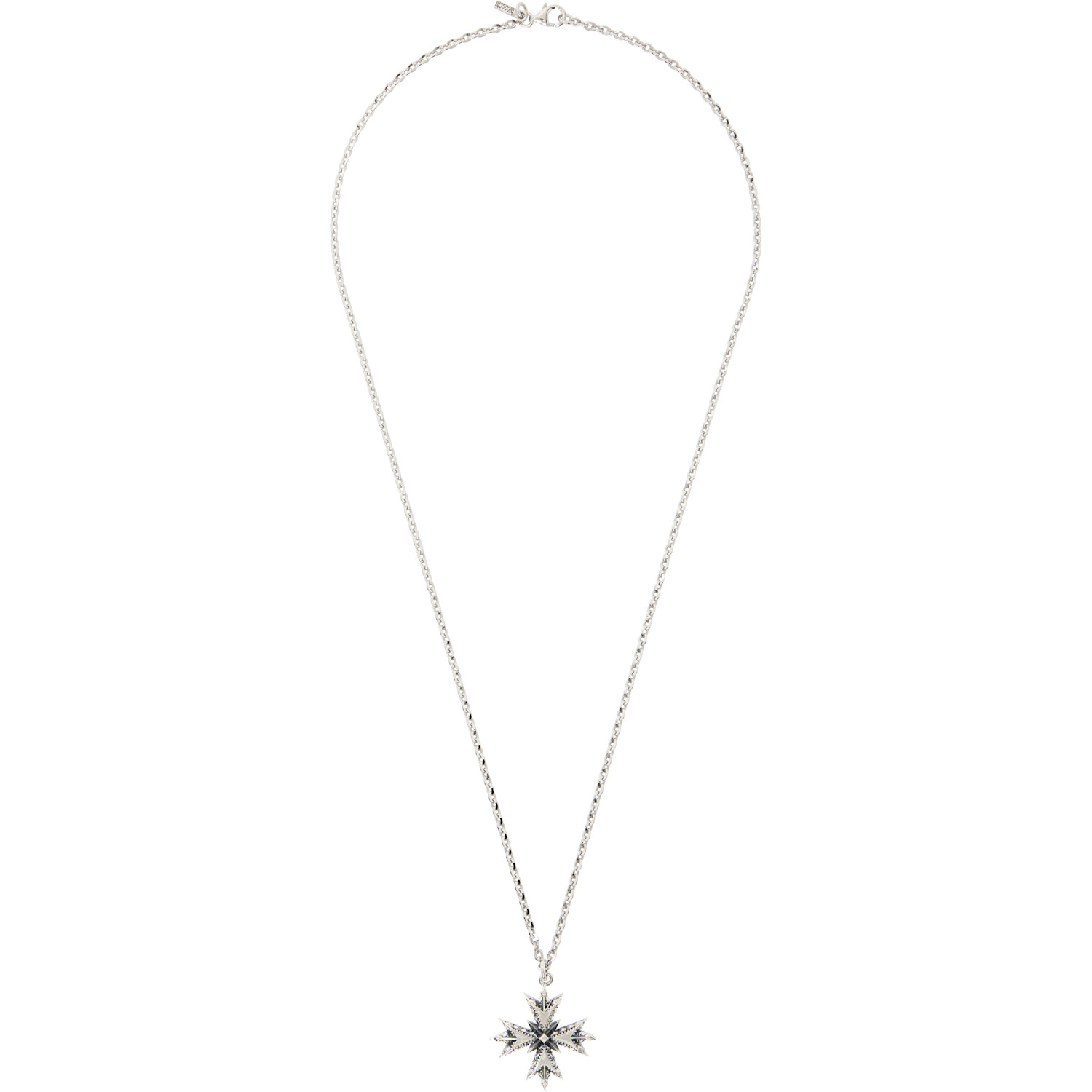 Emanuele Bicocchi Small Crest Necklace