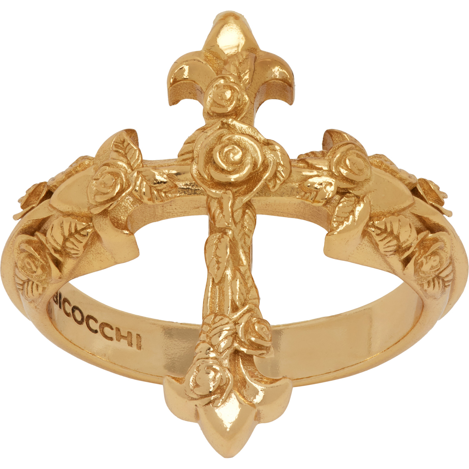 Emanuele Bicocchi Rose Cross Ring