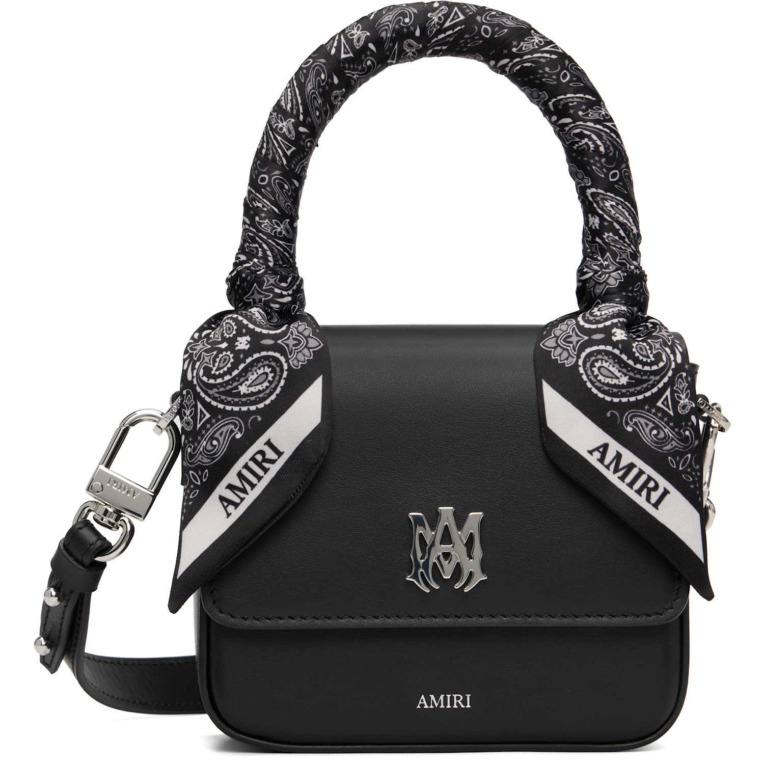 AMIRI Black Micro MA Bag