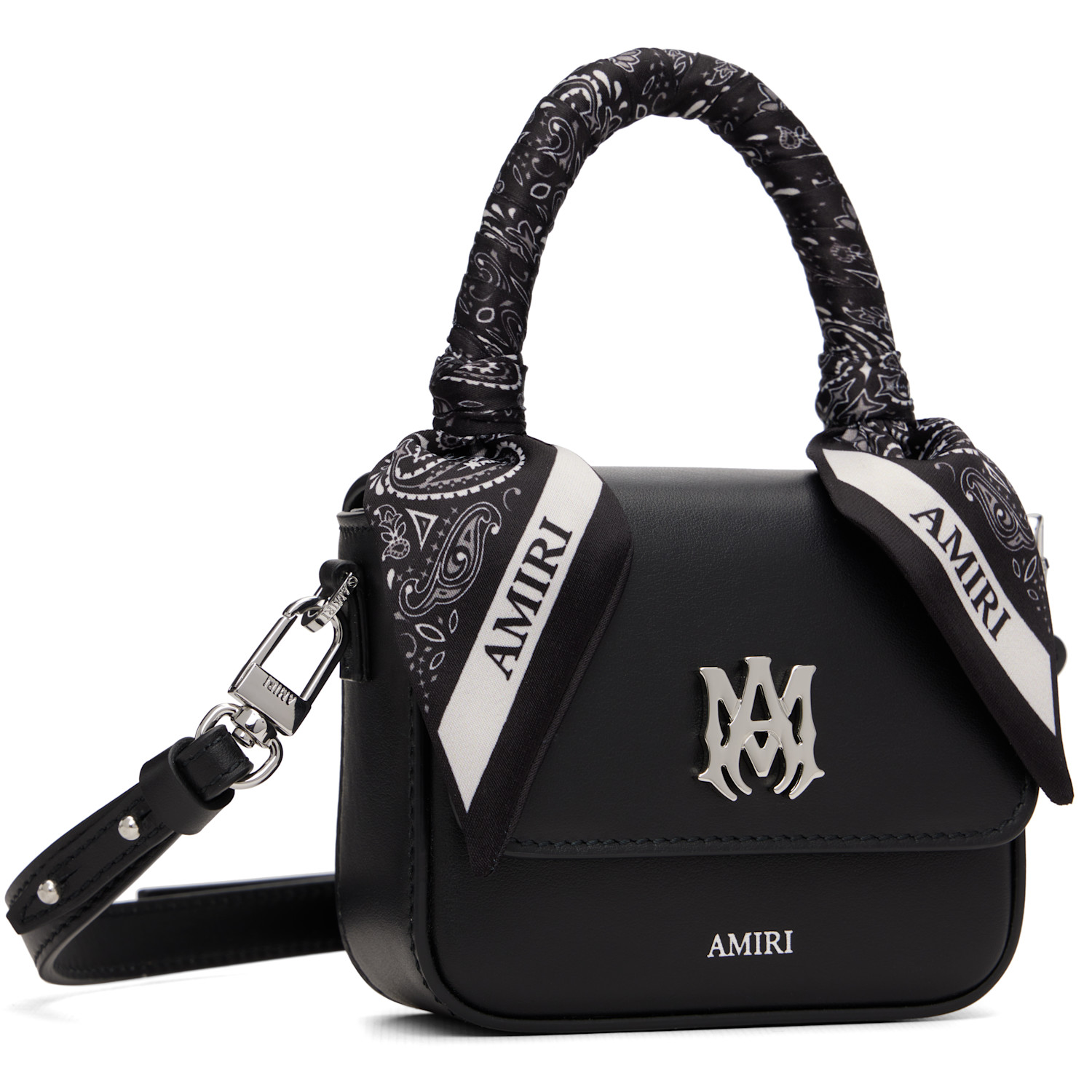  Amiri Black Nano Ma Bag 