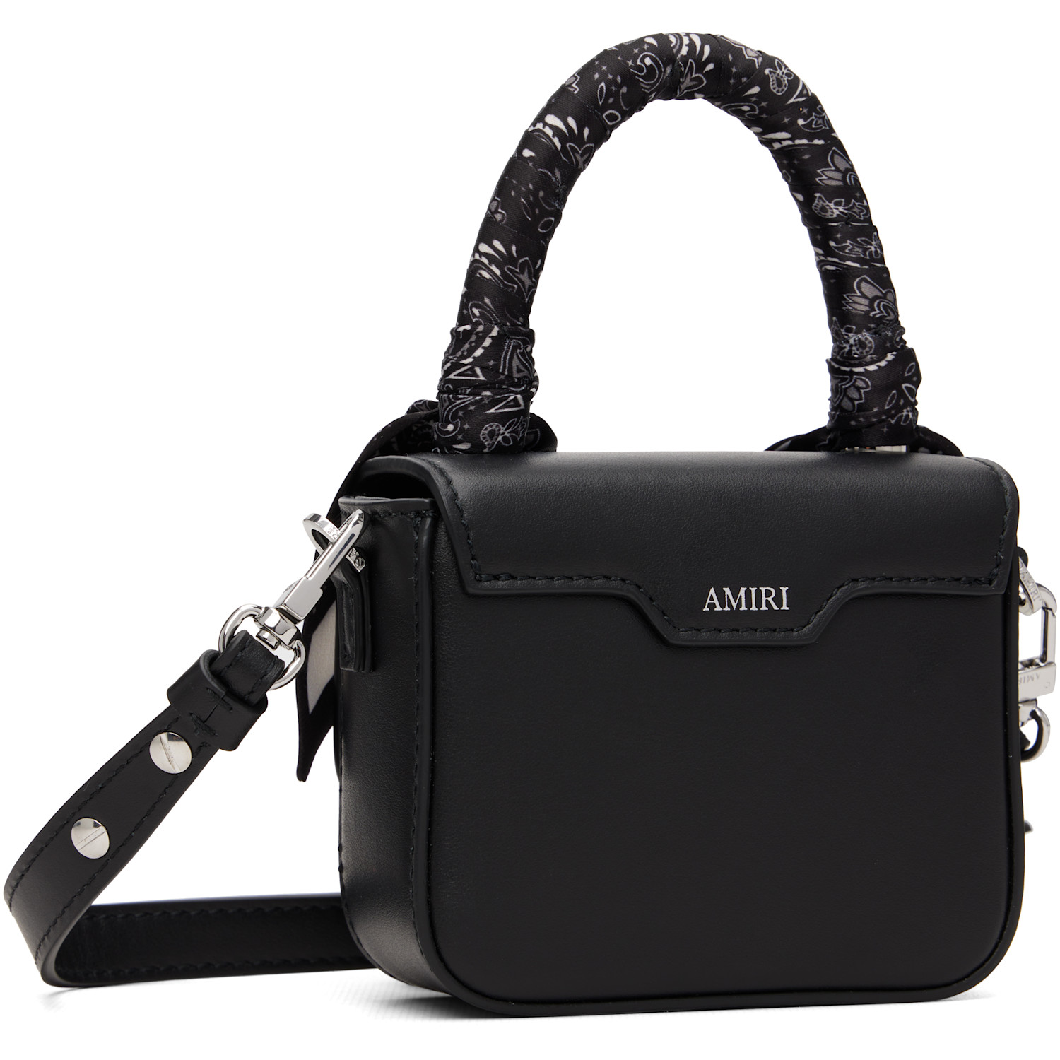  Amiri Black Nano Ma Bag 
