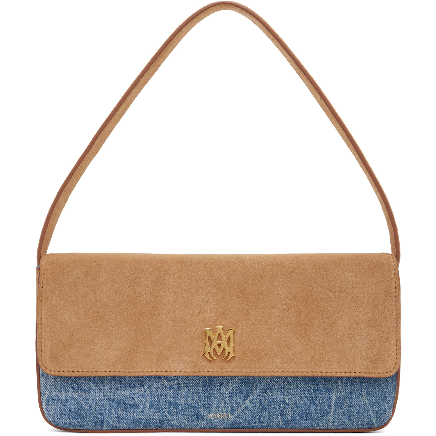 AMIRI Brown & Blue MA Millie Bag
