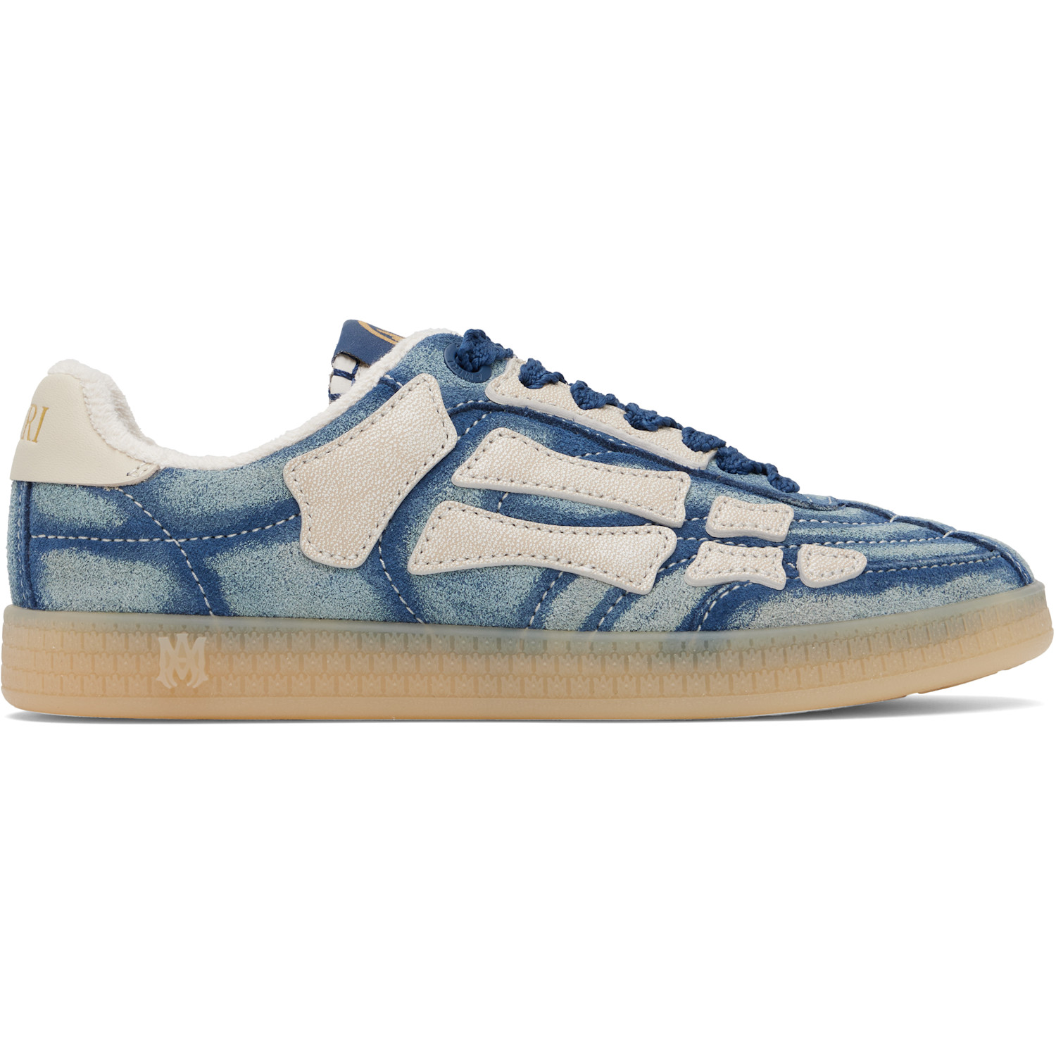 AMIRI Blue Pacific Football Sneakers