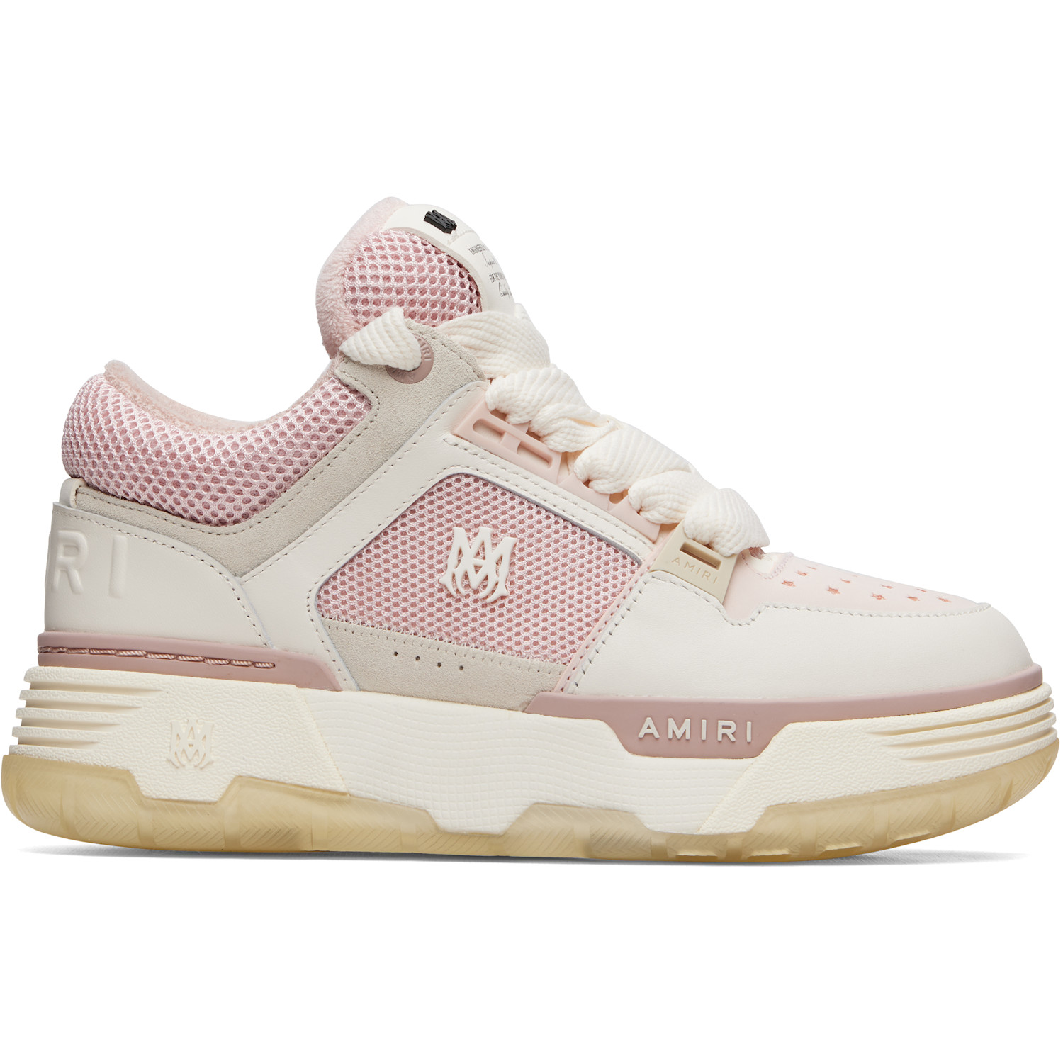 AMIRI Pink & White MA-1 Sneakers