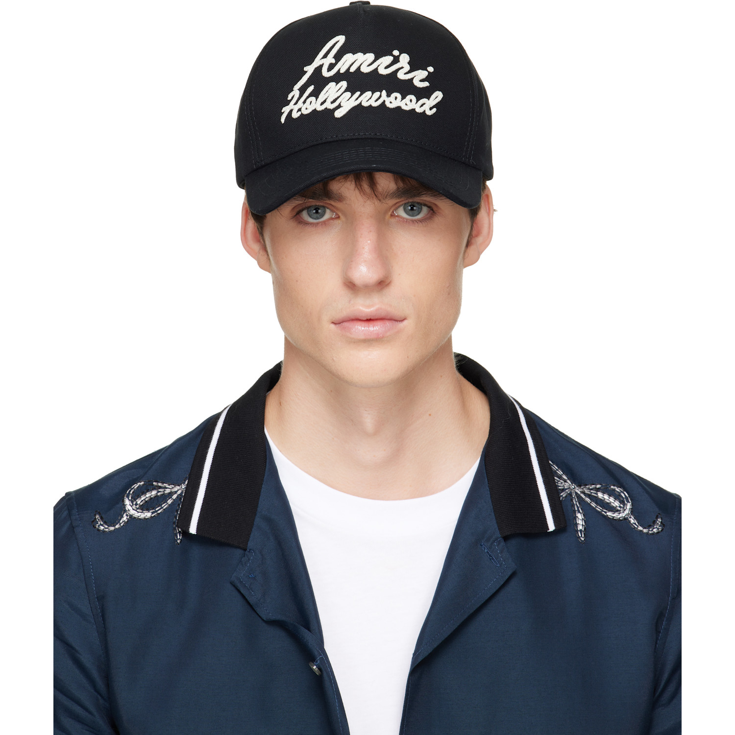 AMIRI Black 'Amiri Hollywood' Canvas Cap