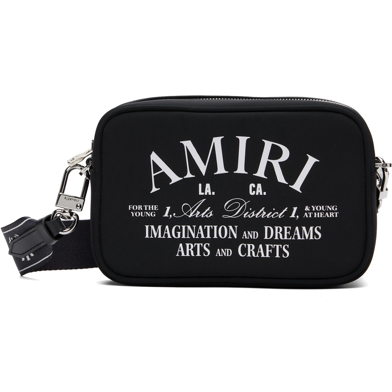 AMIRI Black 'Arts District' Camera Bag
