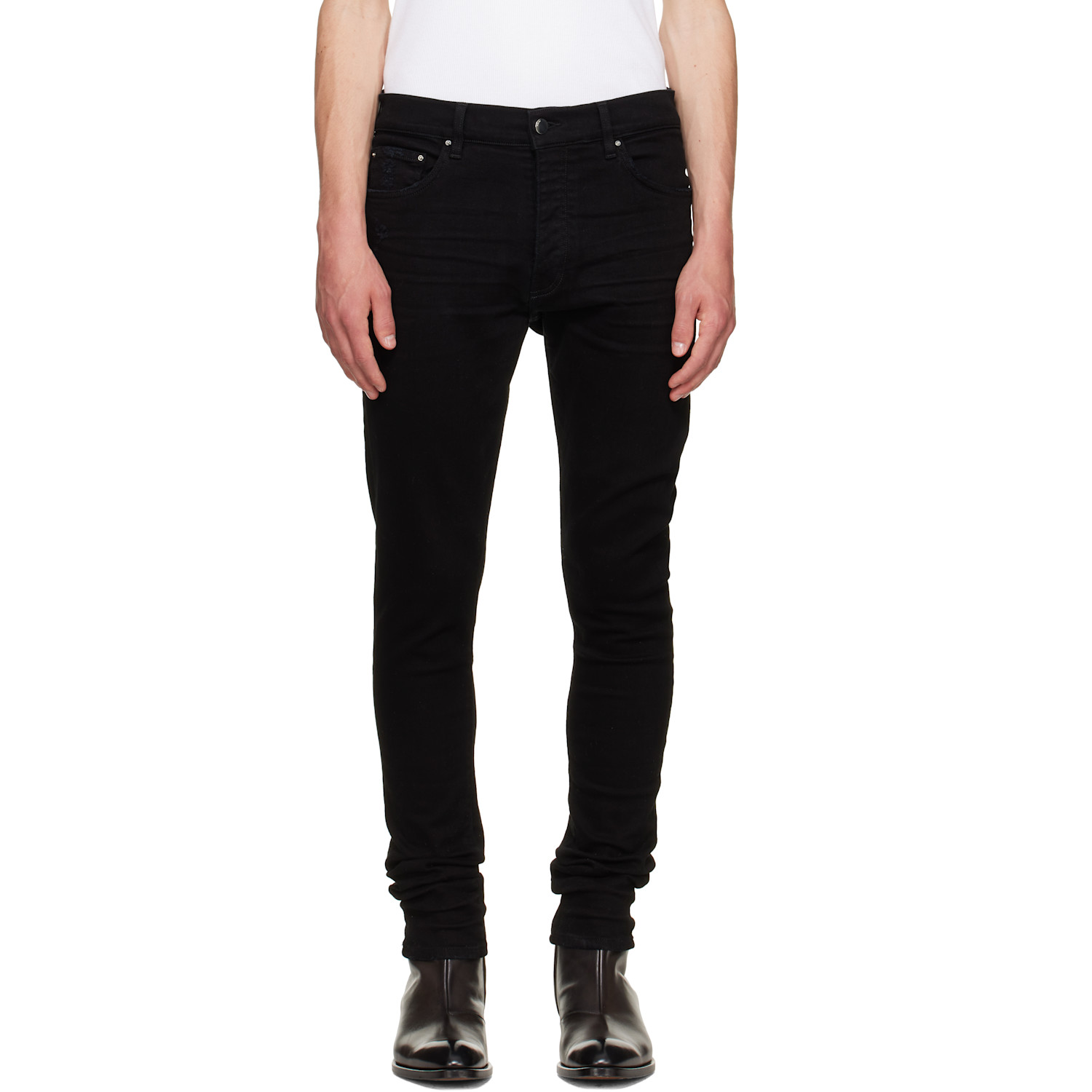 AMIRI Black Stack Jeans