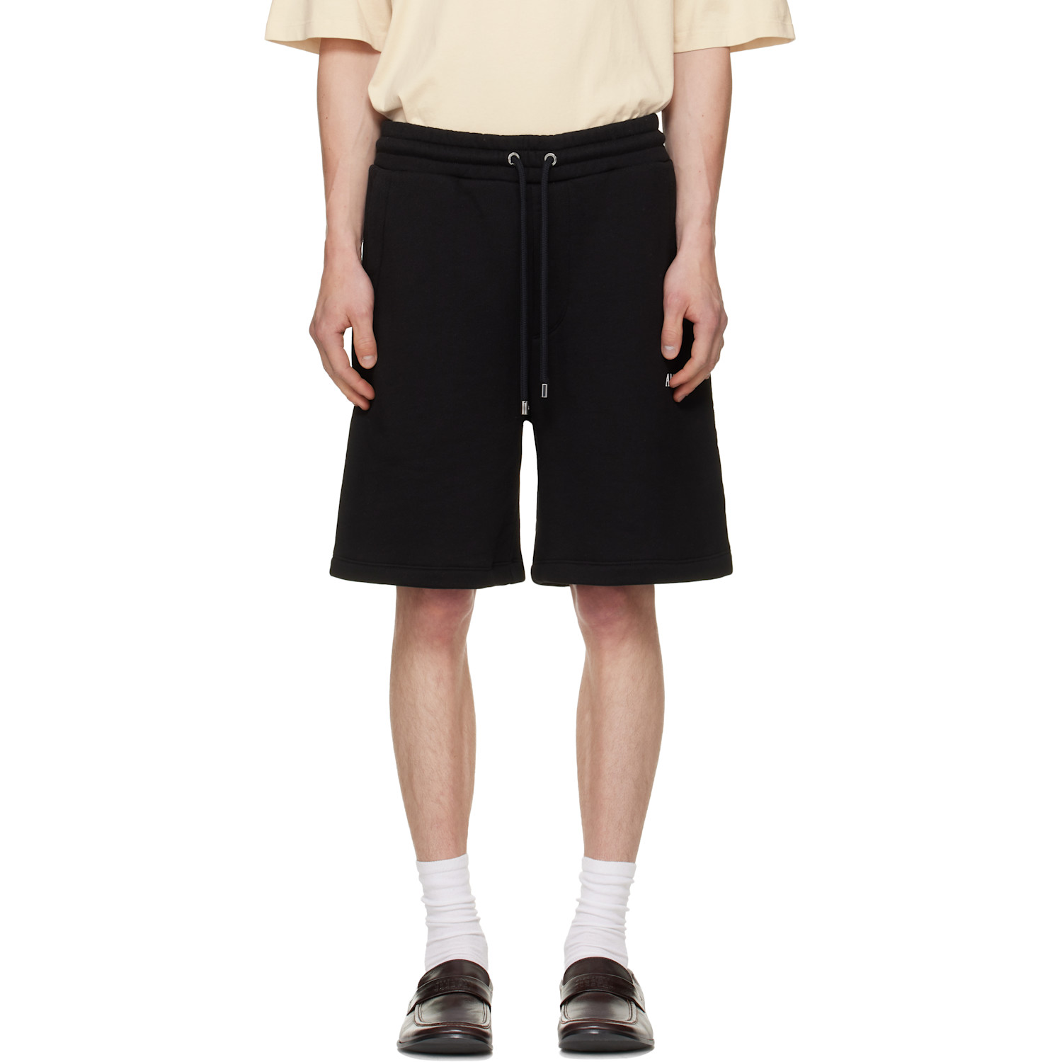 AMIRI Black Relaxed Pull On Sweat Shorts