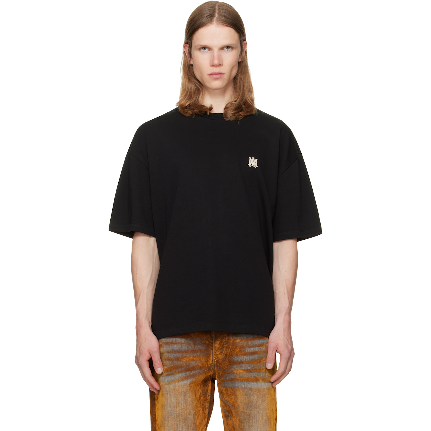 AMIRI Black MA Skater T-shirt