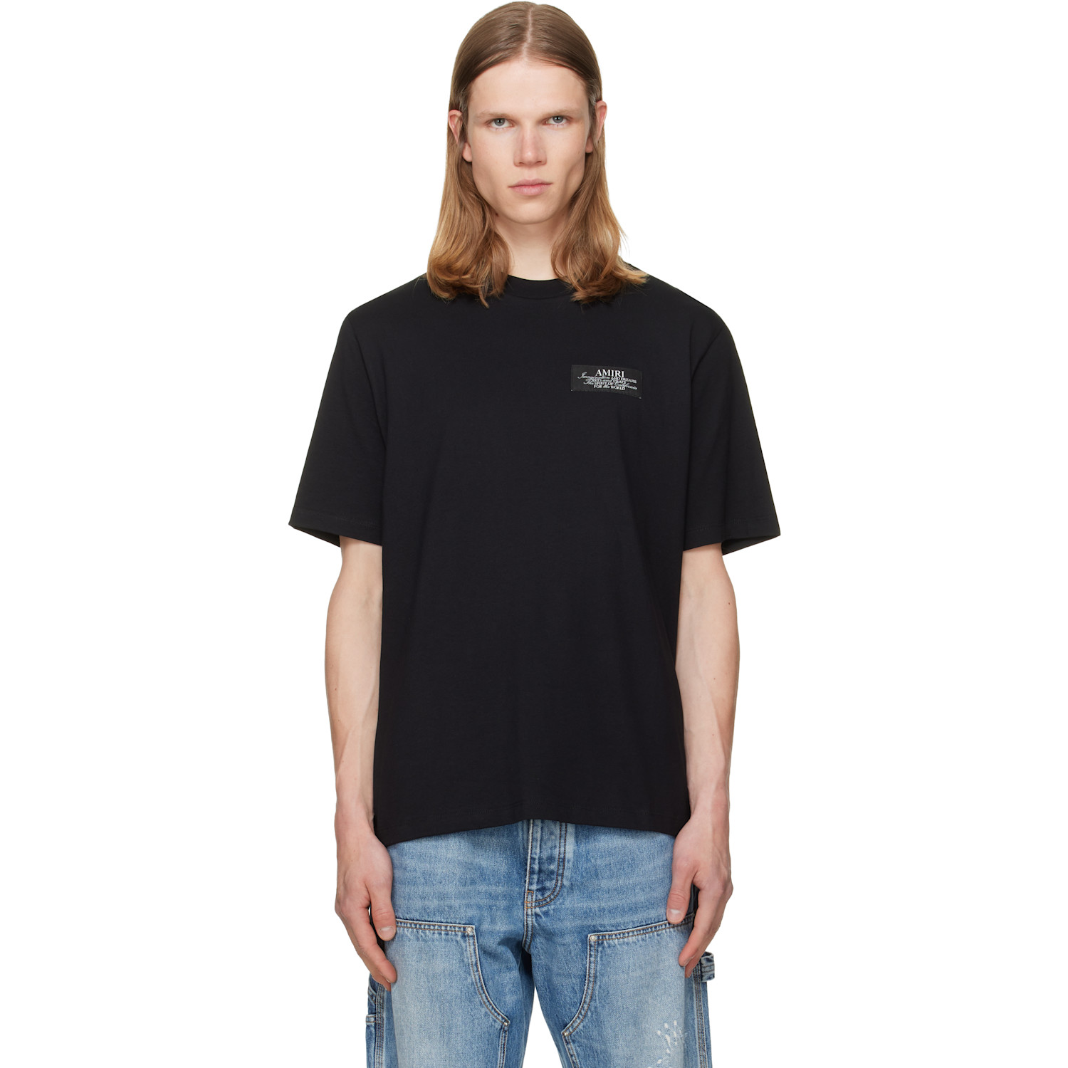 AMIRI Black 'AMIRI Spirit' T-shirt