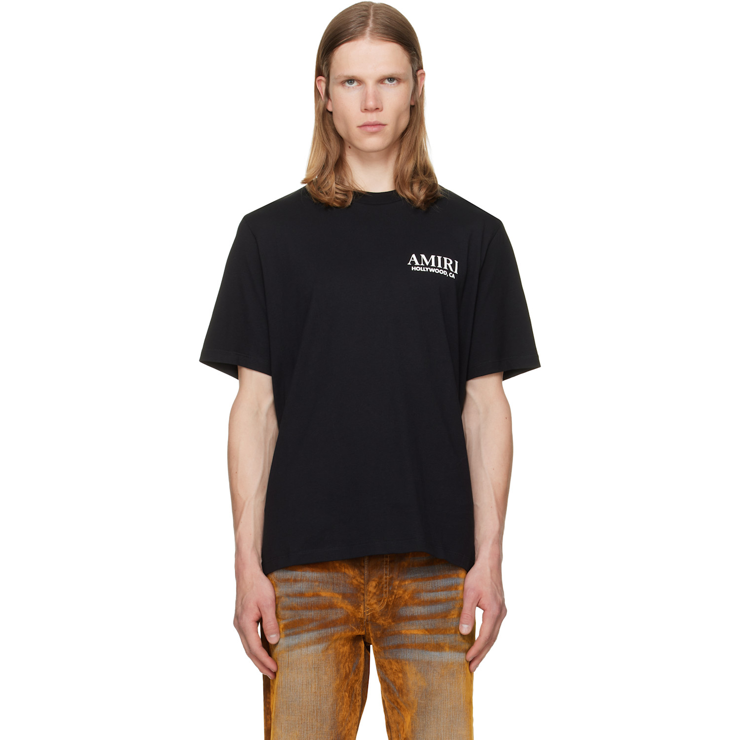 AMIRI Black Bones Stacked T-shirt