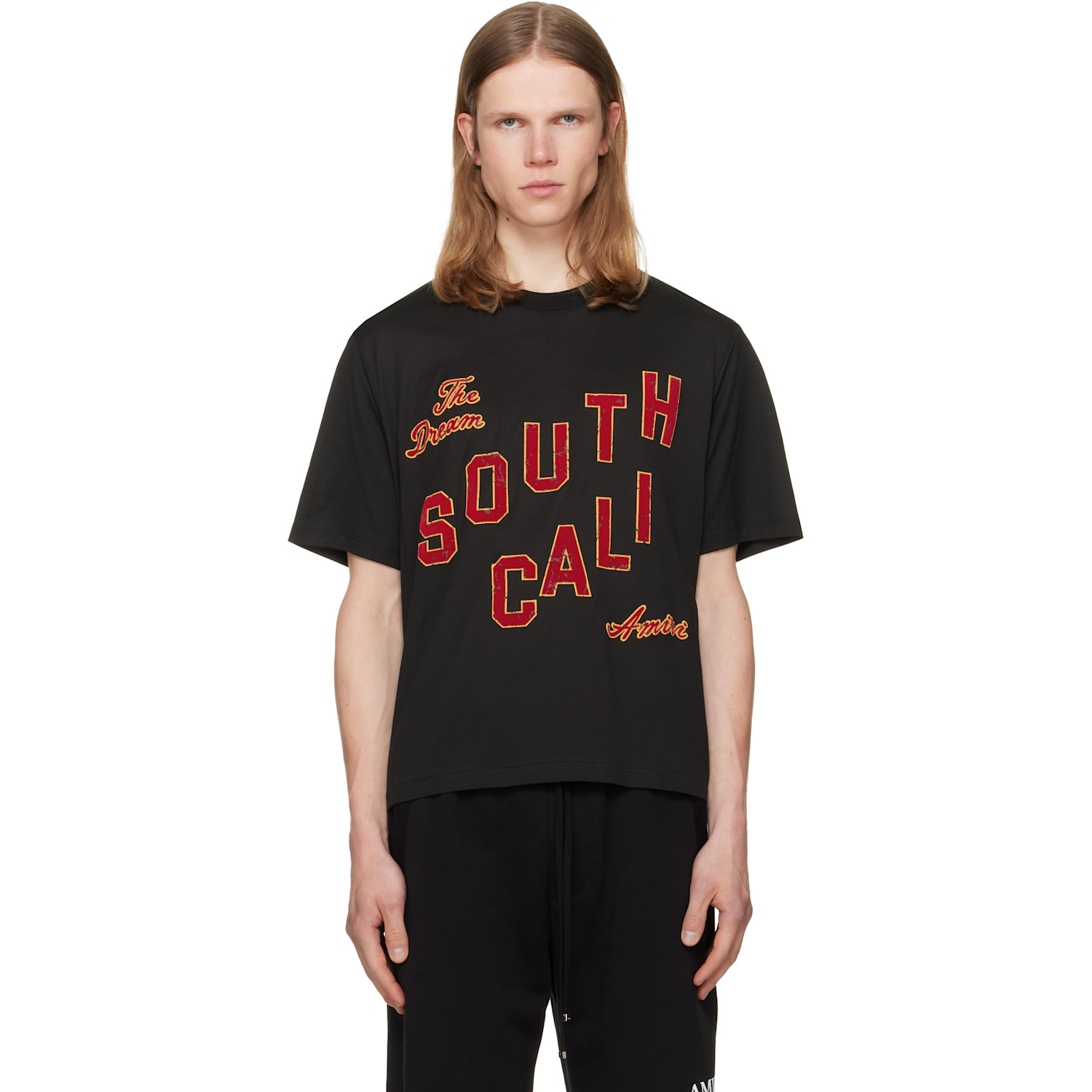 AMIRI Black 'South Cali' Box T-shirt