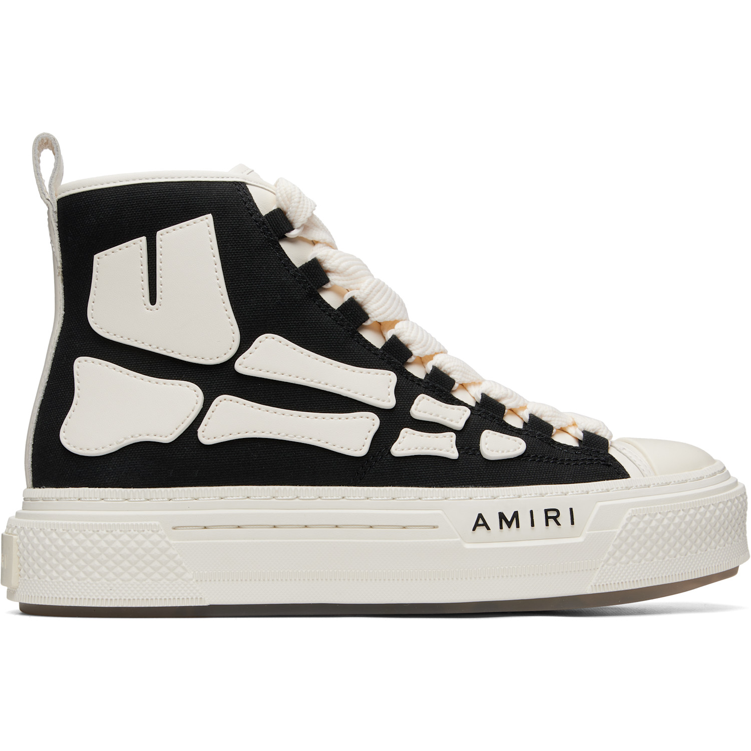 AMIRI Black Skel Court Hi Sneakers