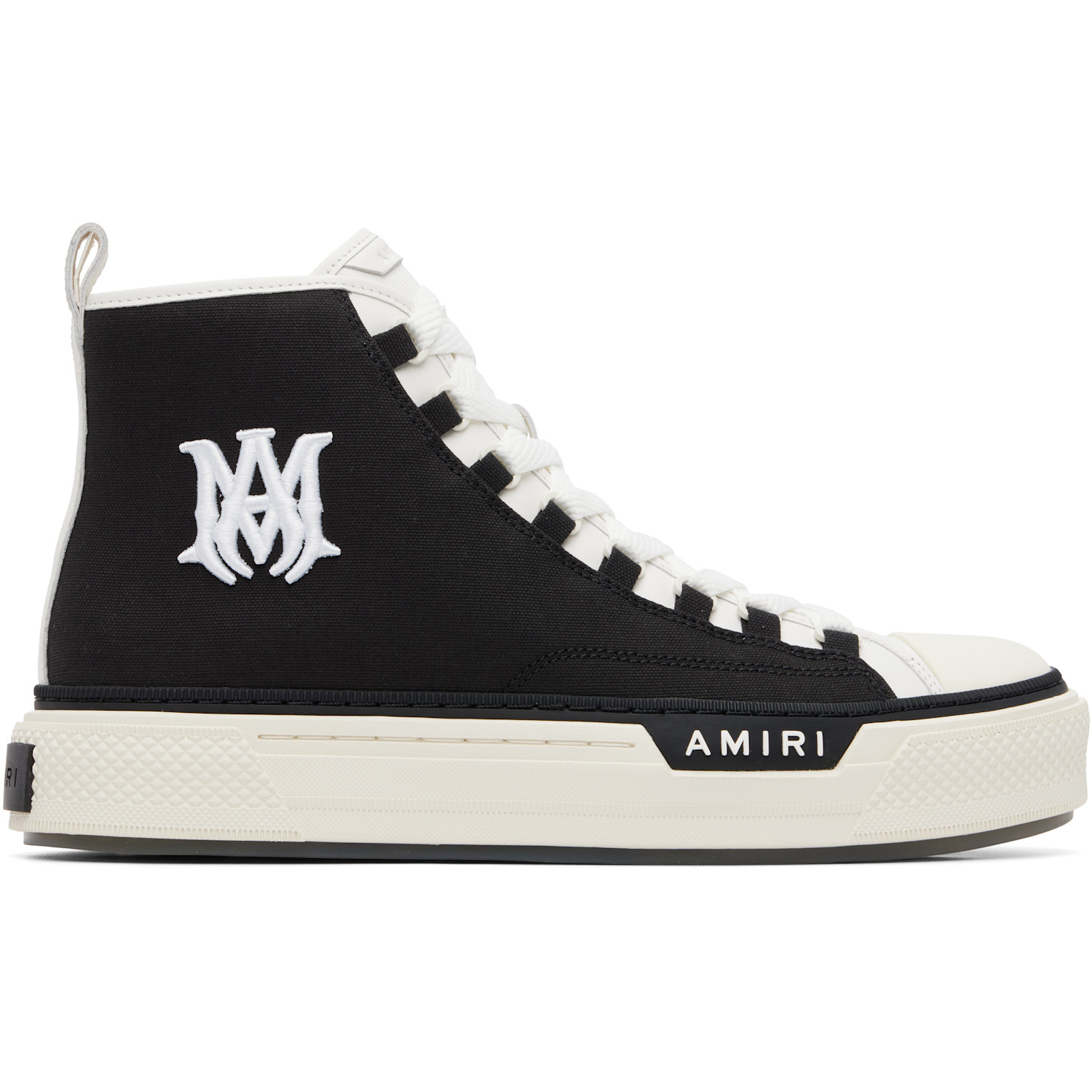 AMIRI Black MA Court Hi Sneakers