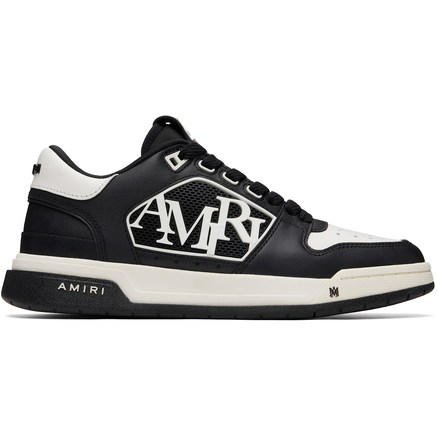 AMIRI Black & White Classic Low Sneakers