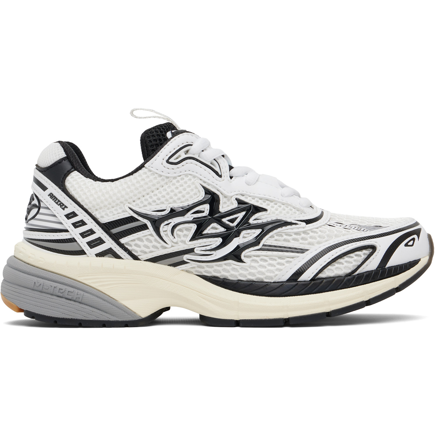 AMIRI White & Black M-Tech Sneakers