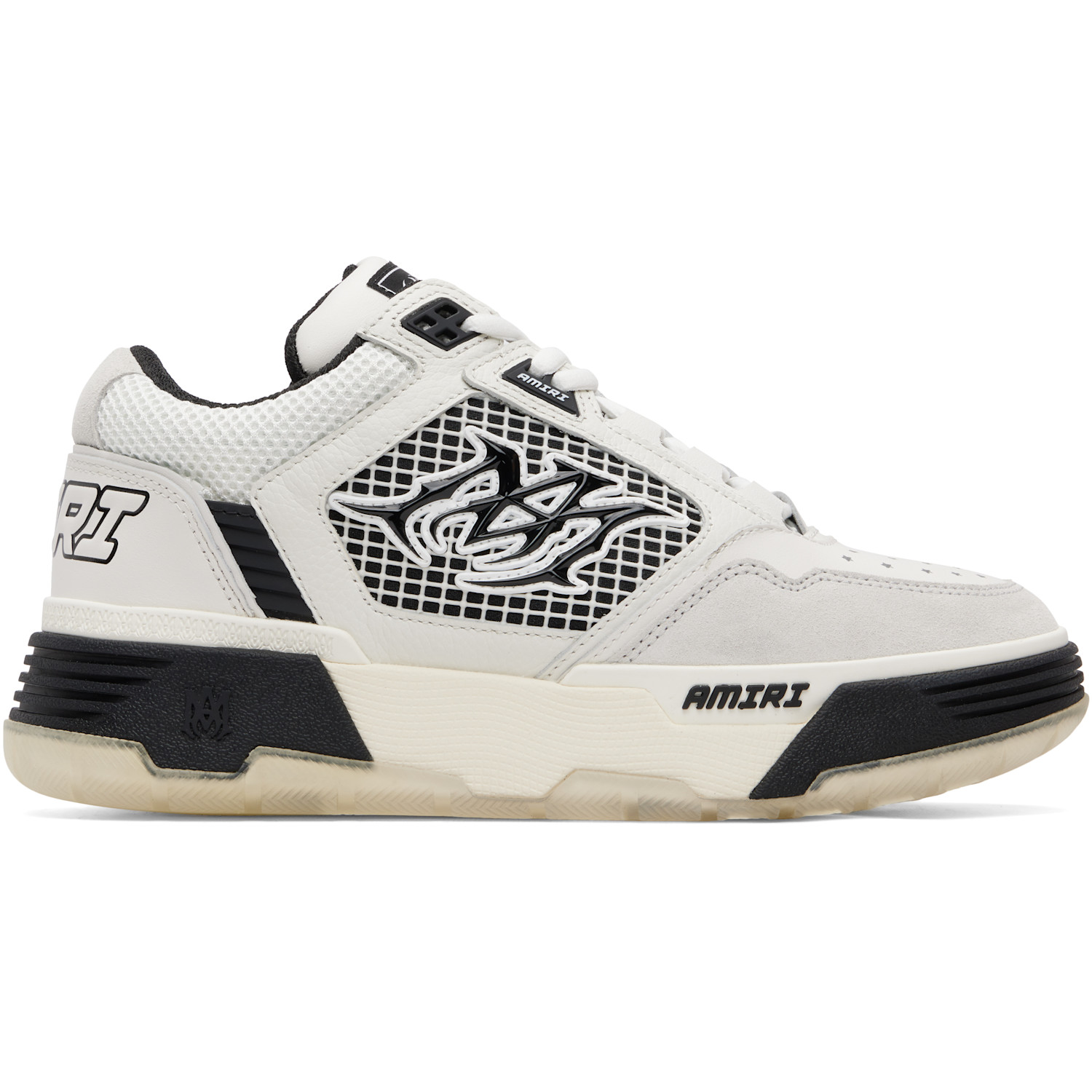 AMIRI White & Black MA-94 Sneakers