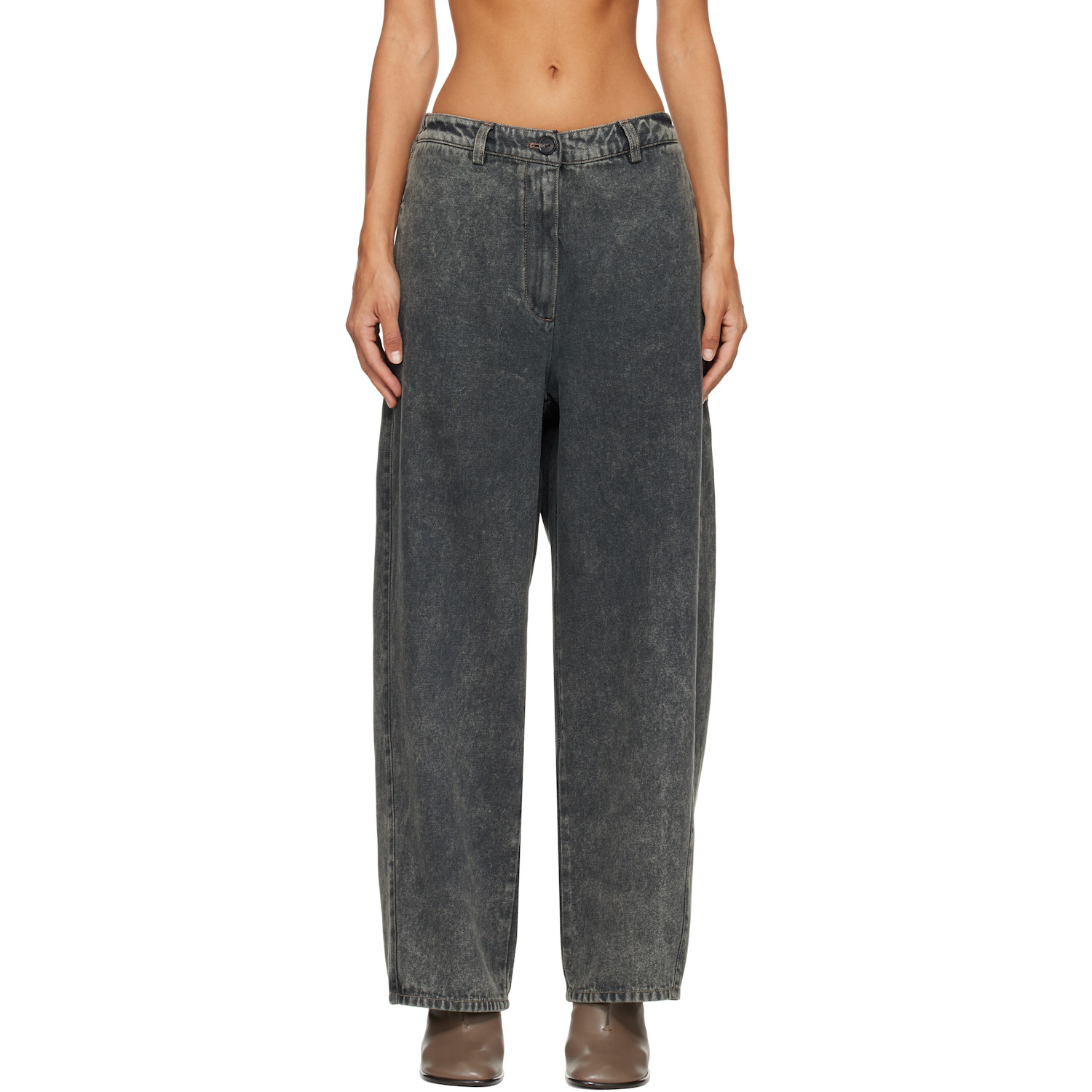 Cordera Gray Straight Jeans