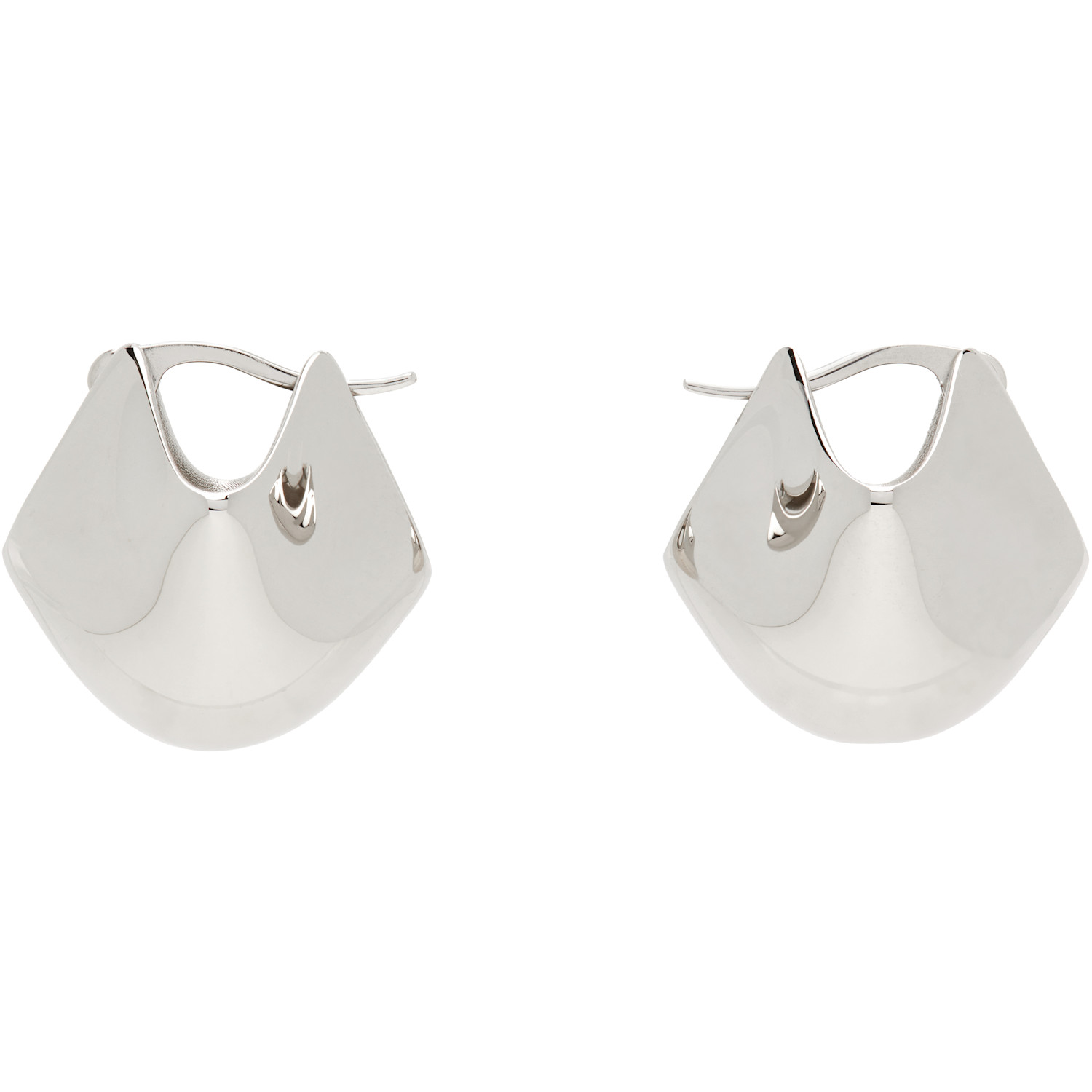 KHAITE Small Lotus Earrings