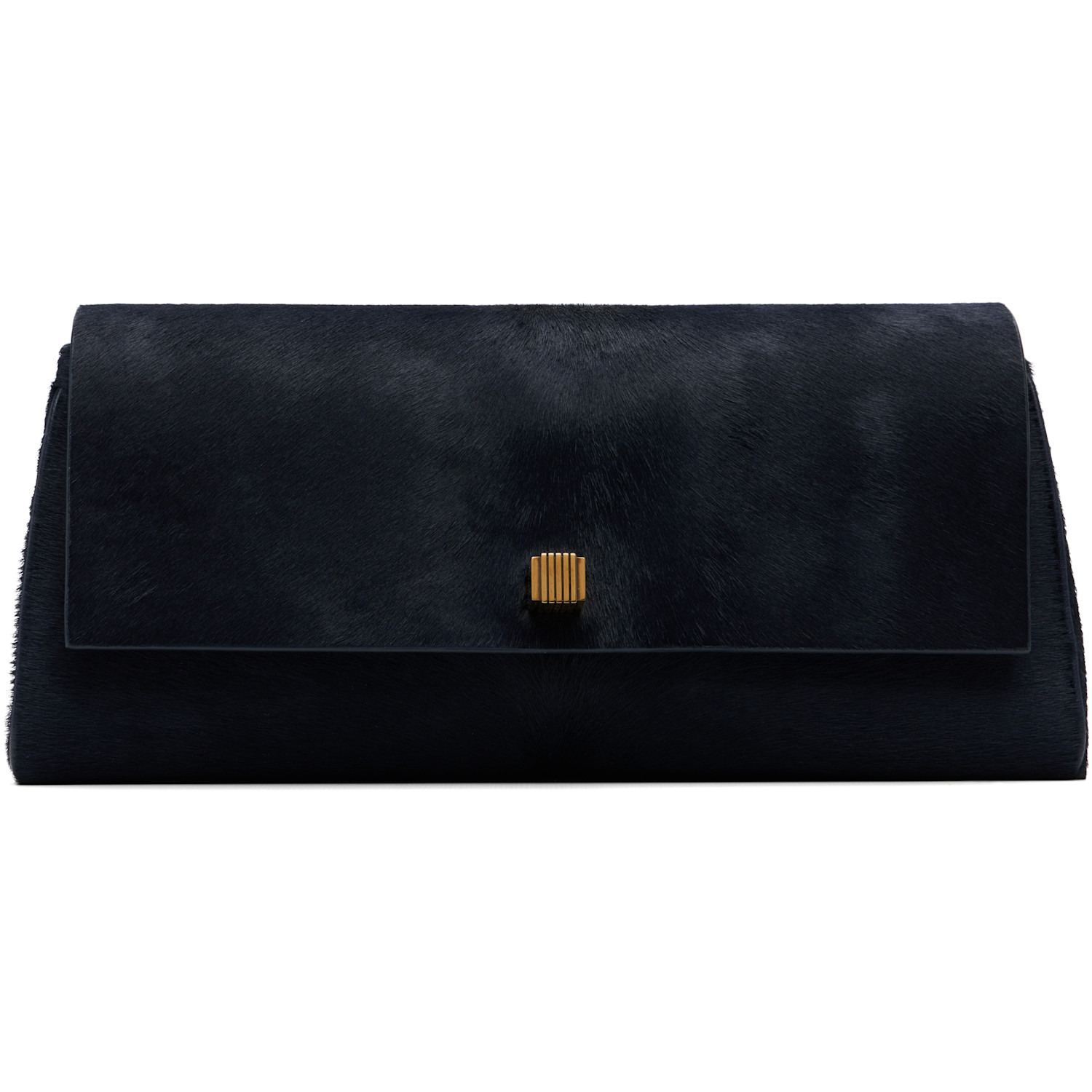 KHAITE Navy Audrey Clutch