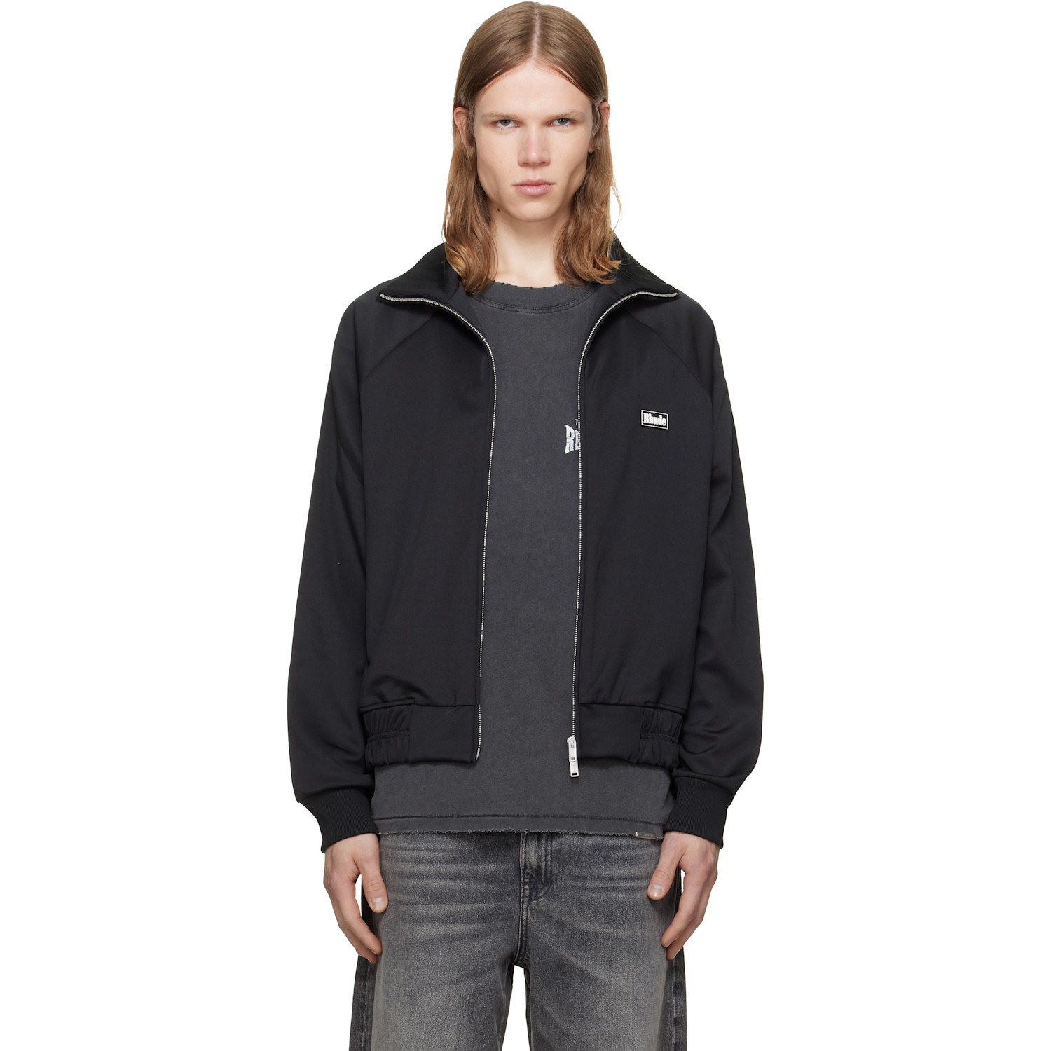 Rhude Black Madera Track Jacket