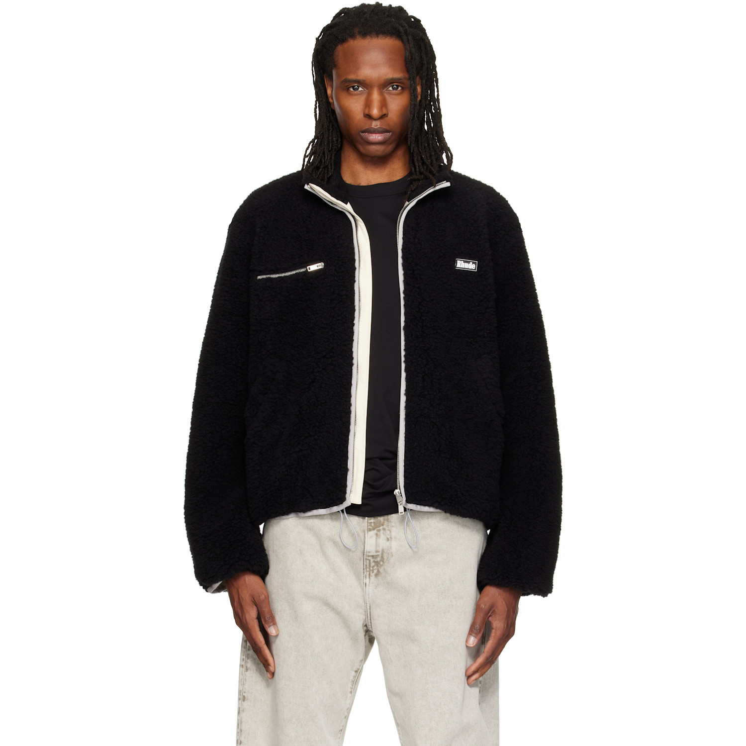 Rhude Black Parilla Jacket