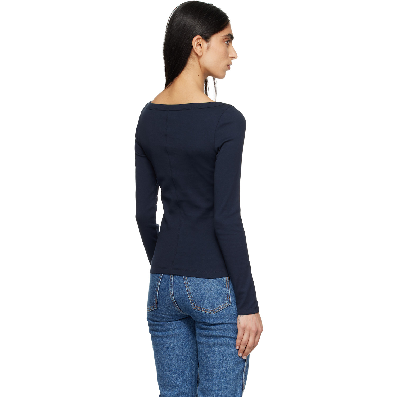  Flore Flore Navy Steffi Longsleeve T-shirt 