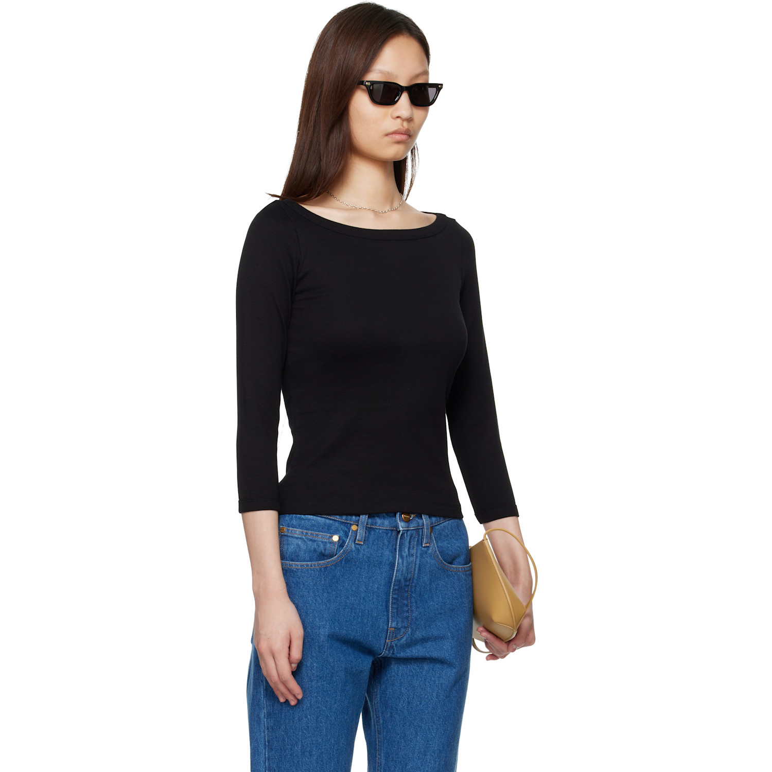  Flore Flore Black Steffi T-shirt 