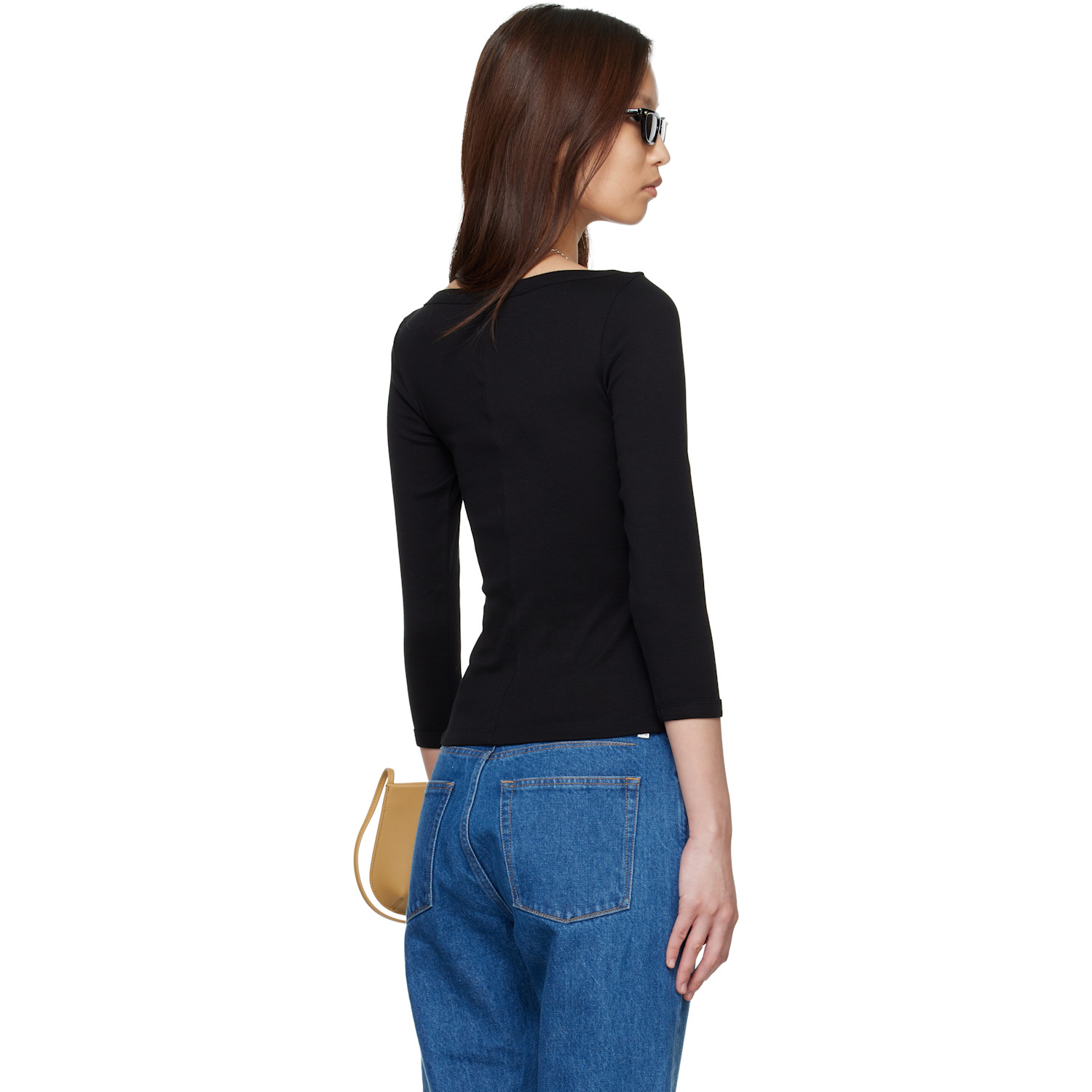  Flore Flore Black Steffi T-shirt 