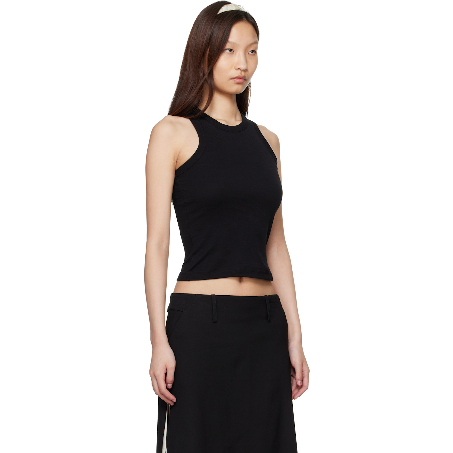  Flore Flore Black Hannah Tank Top 