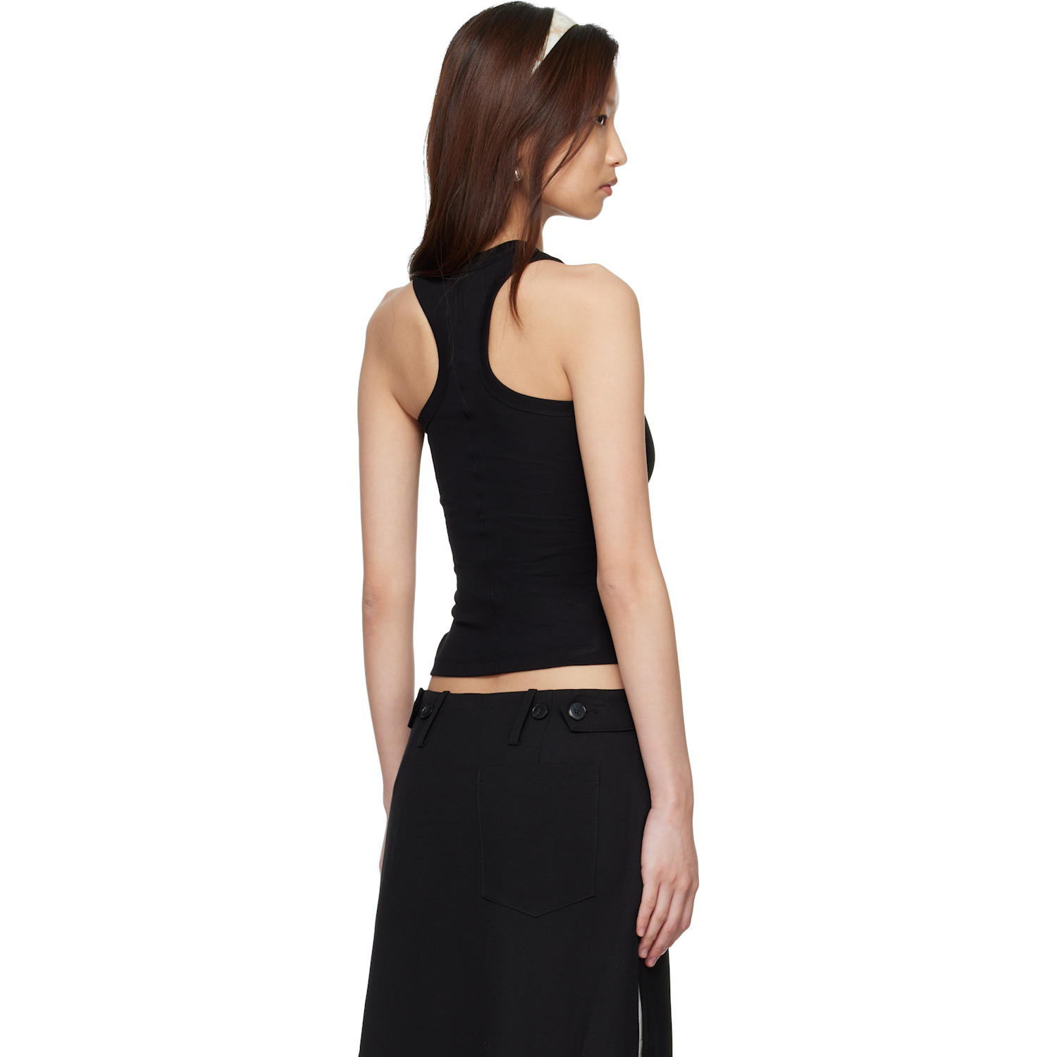  Flore Flore Black Hannah Tank Top 