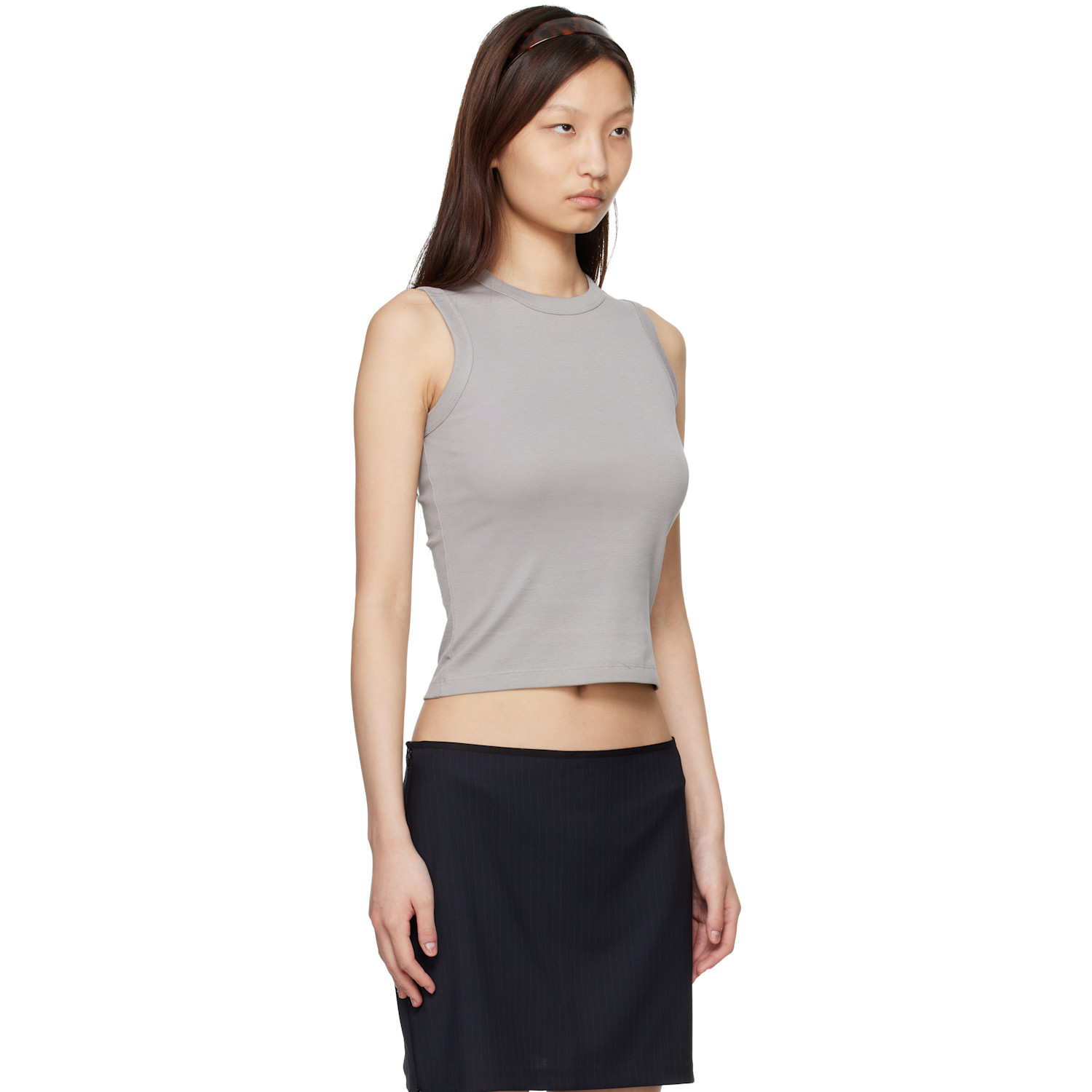  Flore Flore Gray Esmé Tank Top 