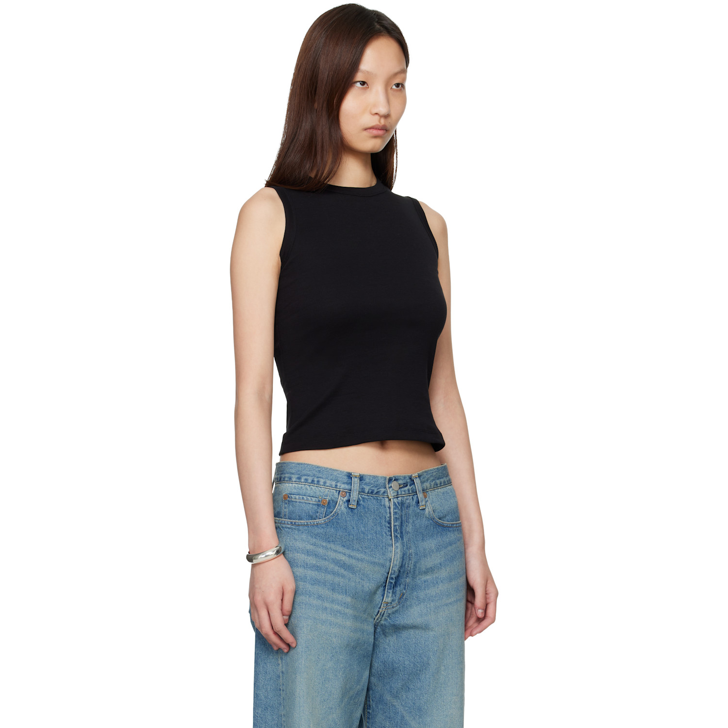  Flore Flore Black Esmé Tank Top 