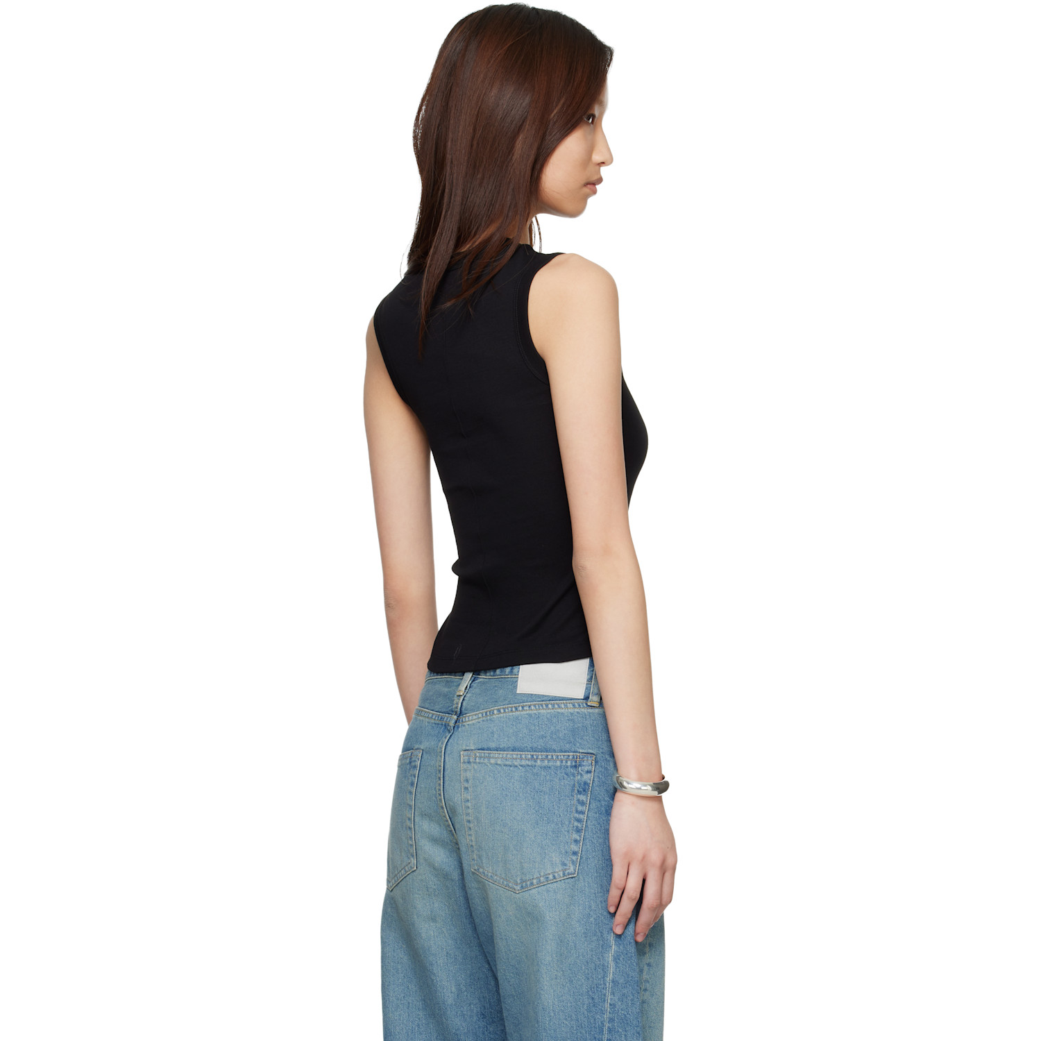  Flore Flore Black Esmé Tank Top 