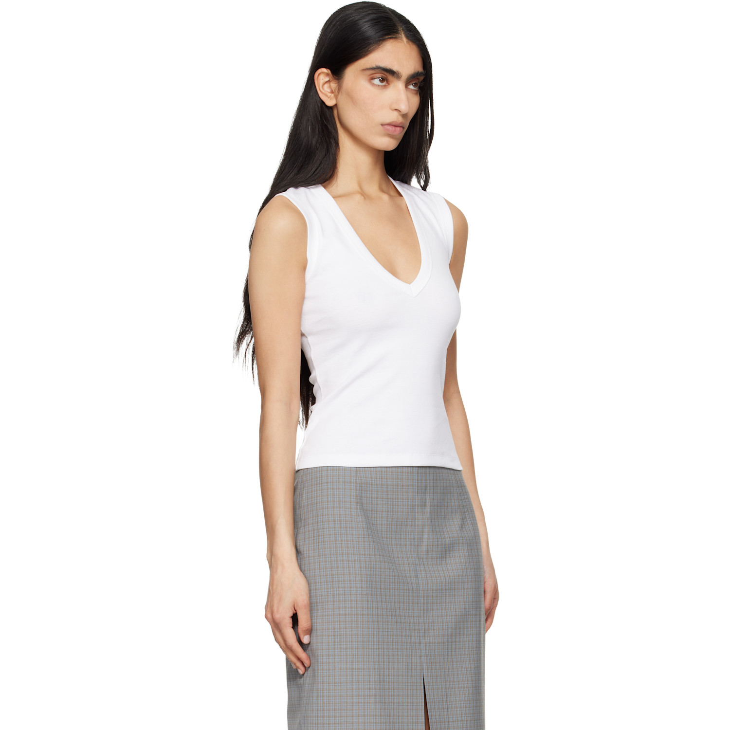  Flore Flore White Dewi Tank Top 