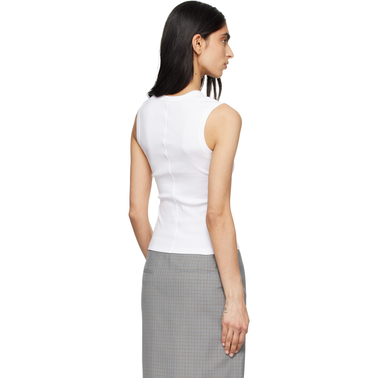  Flore Flore White Dewi Tank Top 