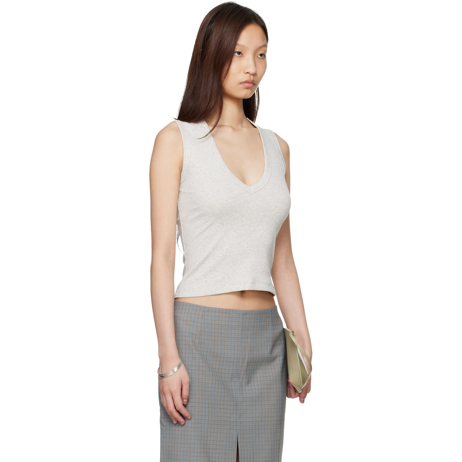  Flore Flore Gray Dewi Tank Top 