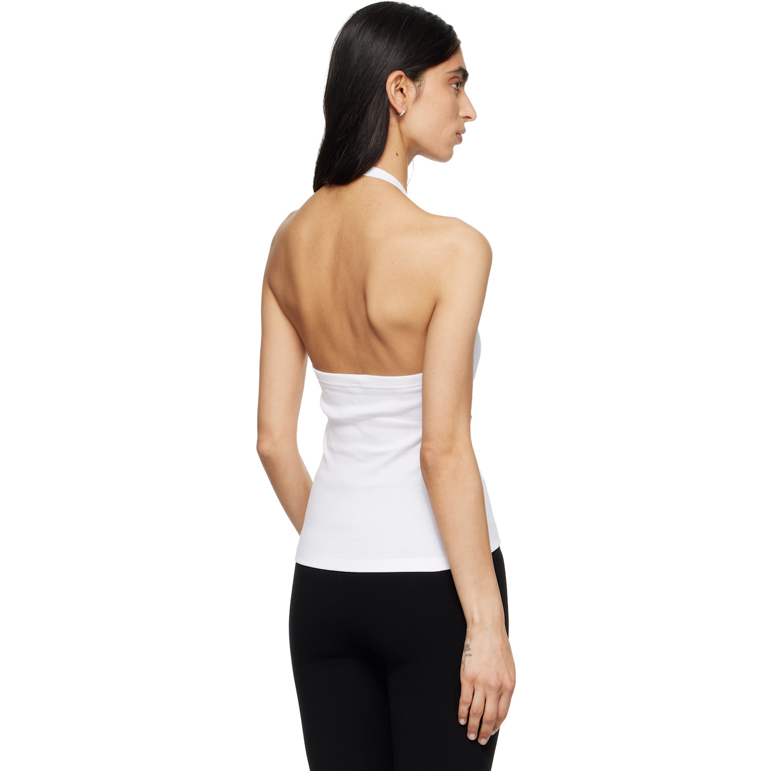  Flore Flore White Angie Tank Top 