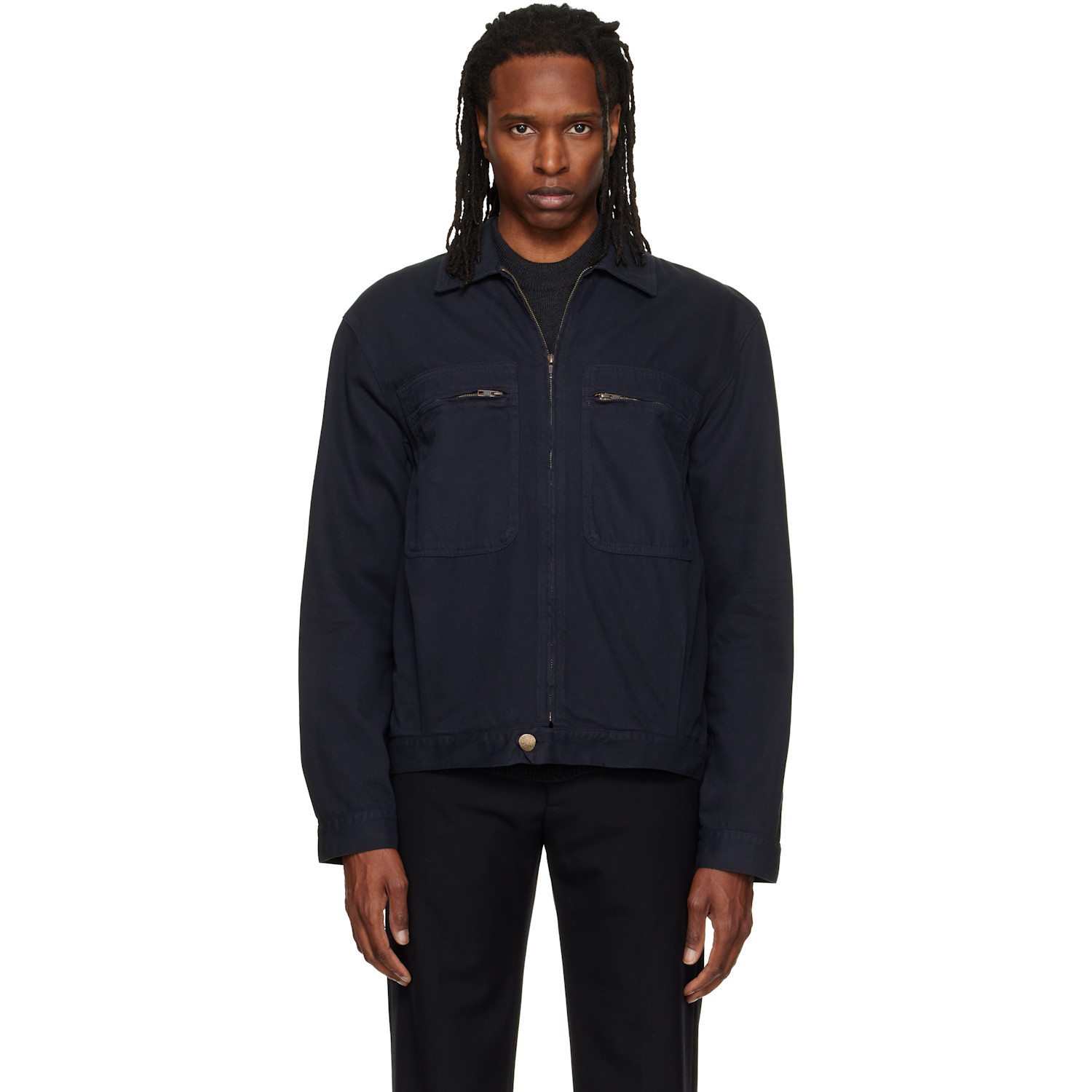Palmes Black Worker Denim Jacket