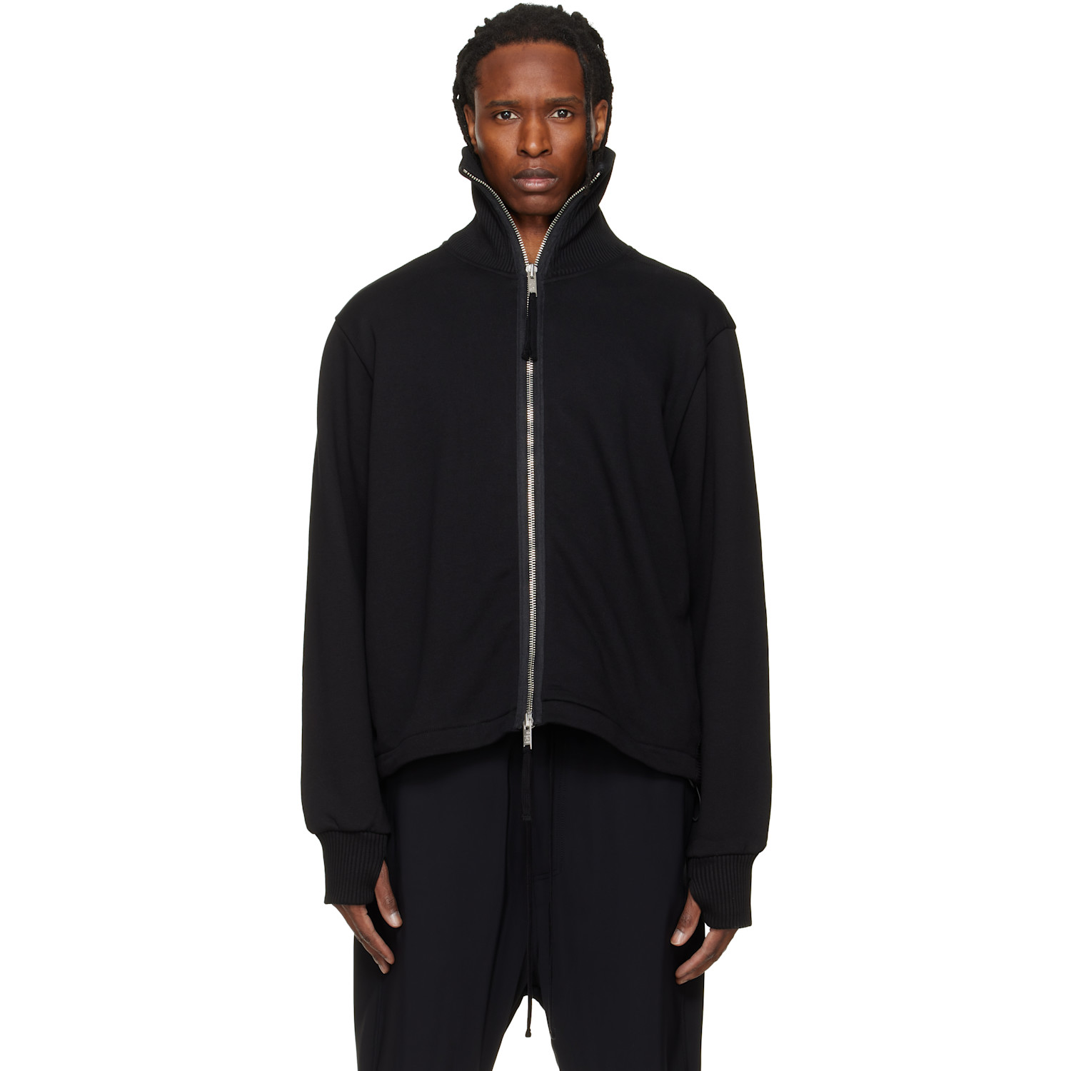 thom/krom Black SJ 707 Sweatshirt