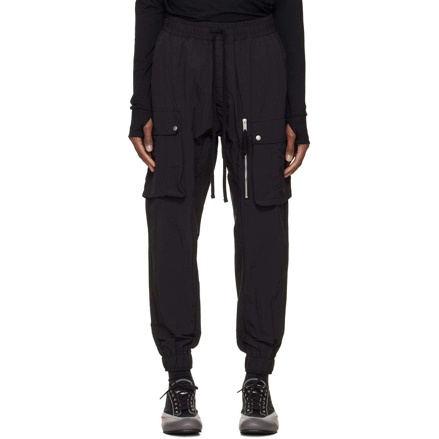 thom/krom Black P 64 Cargo Pants