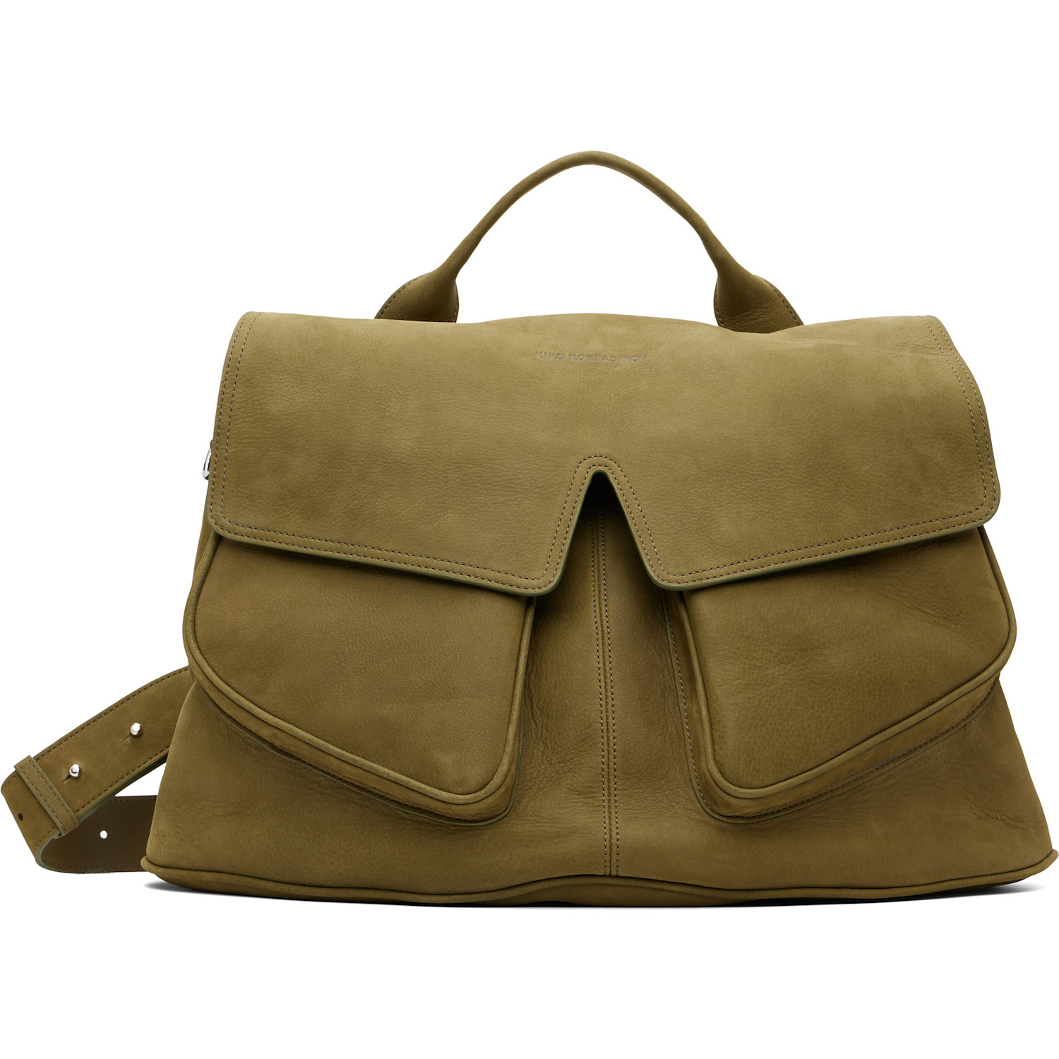 Kiko Kostadinov Khaki Mezulari Bag