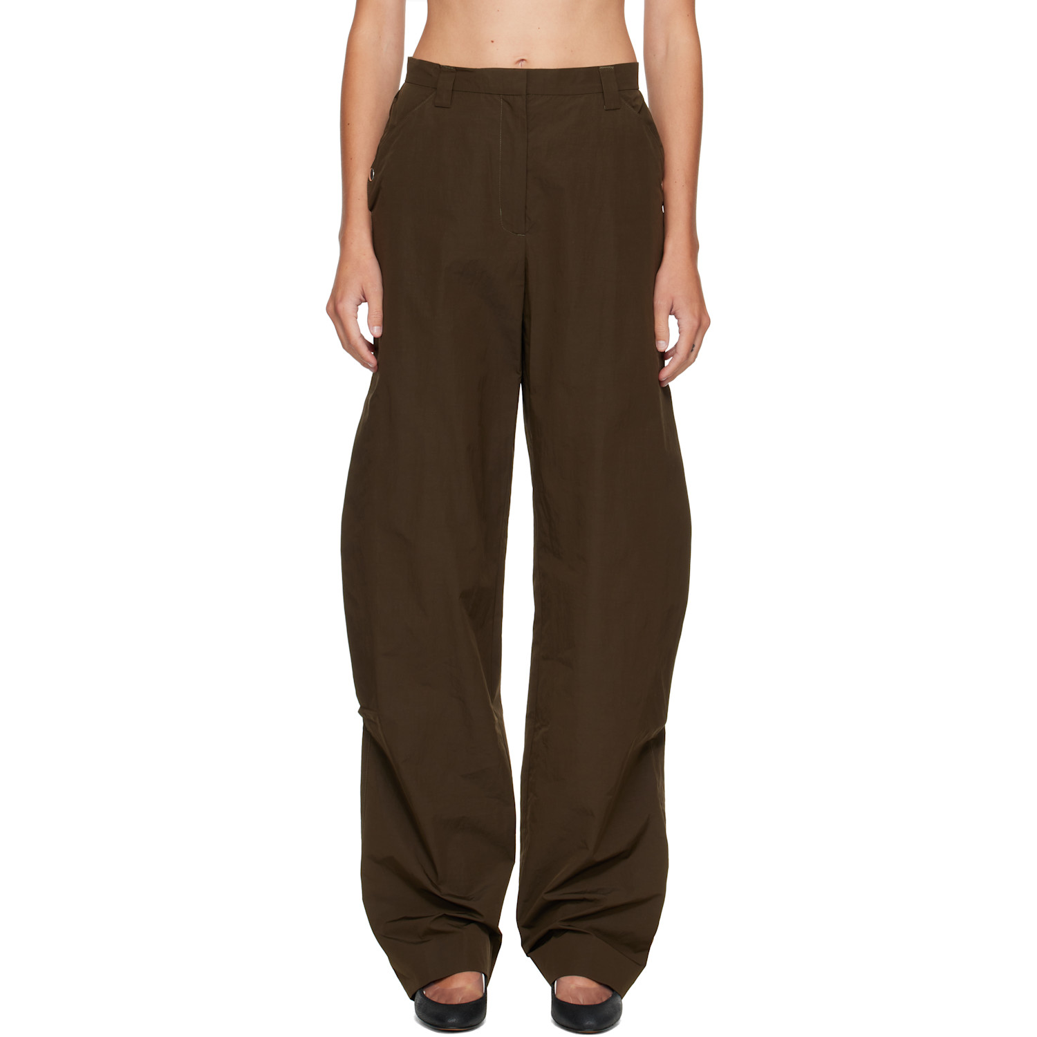 Kiko Kostadinov Khaki Tern Trousers